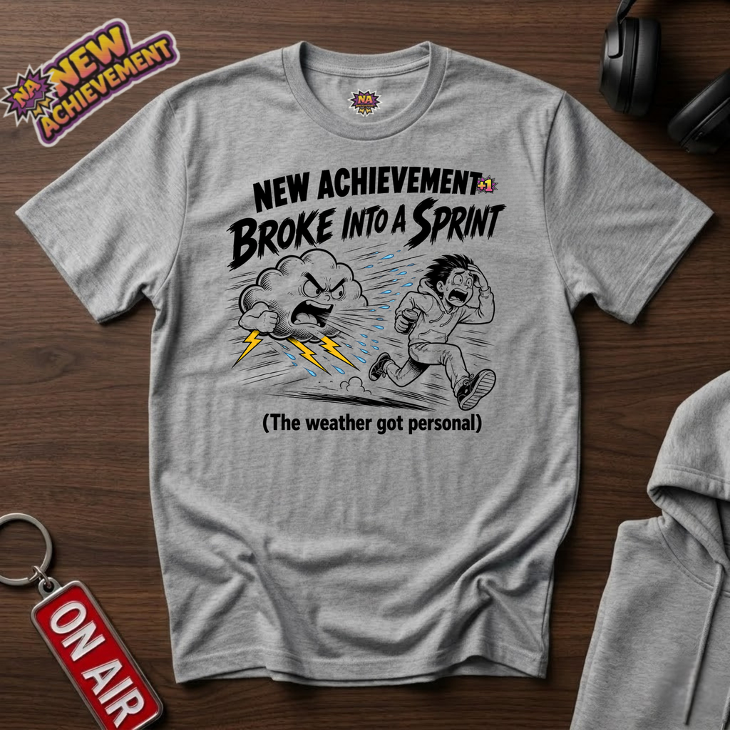 Broke Into A Sprint T-Shirt