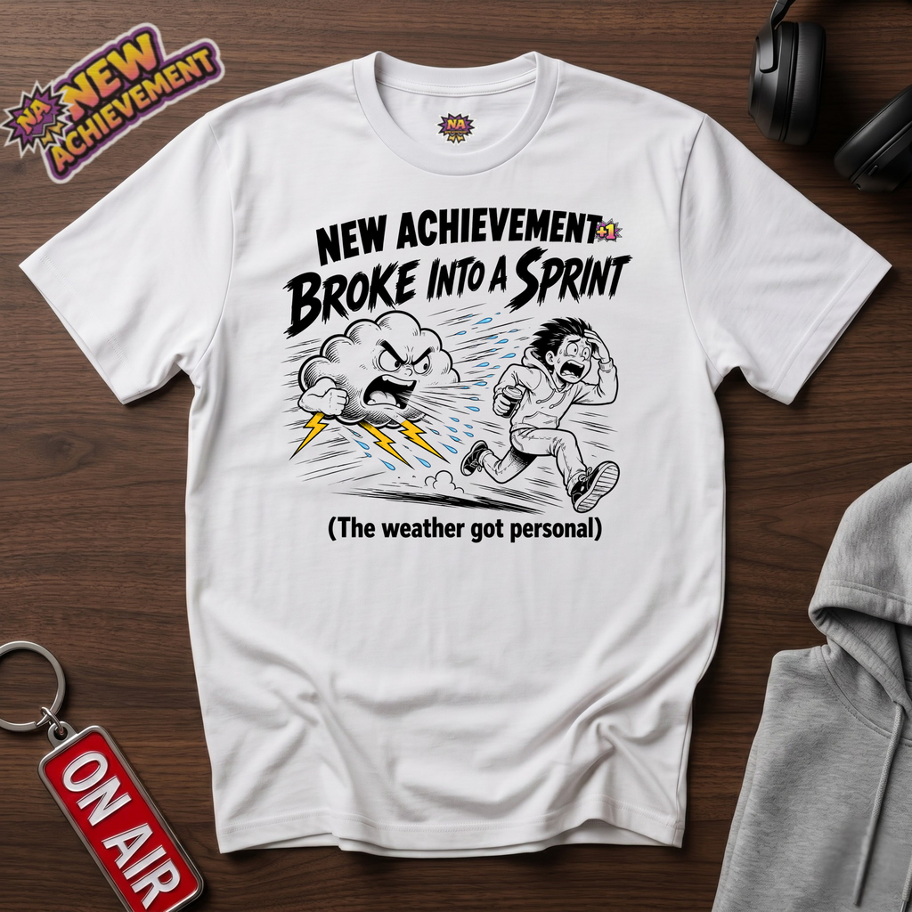 Broke Into A Sprint T-Shirt