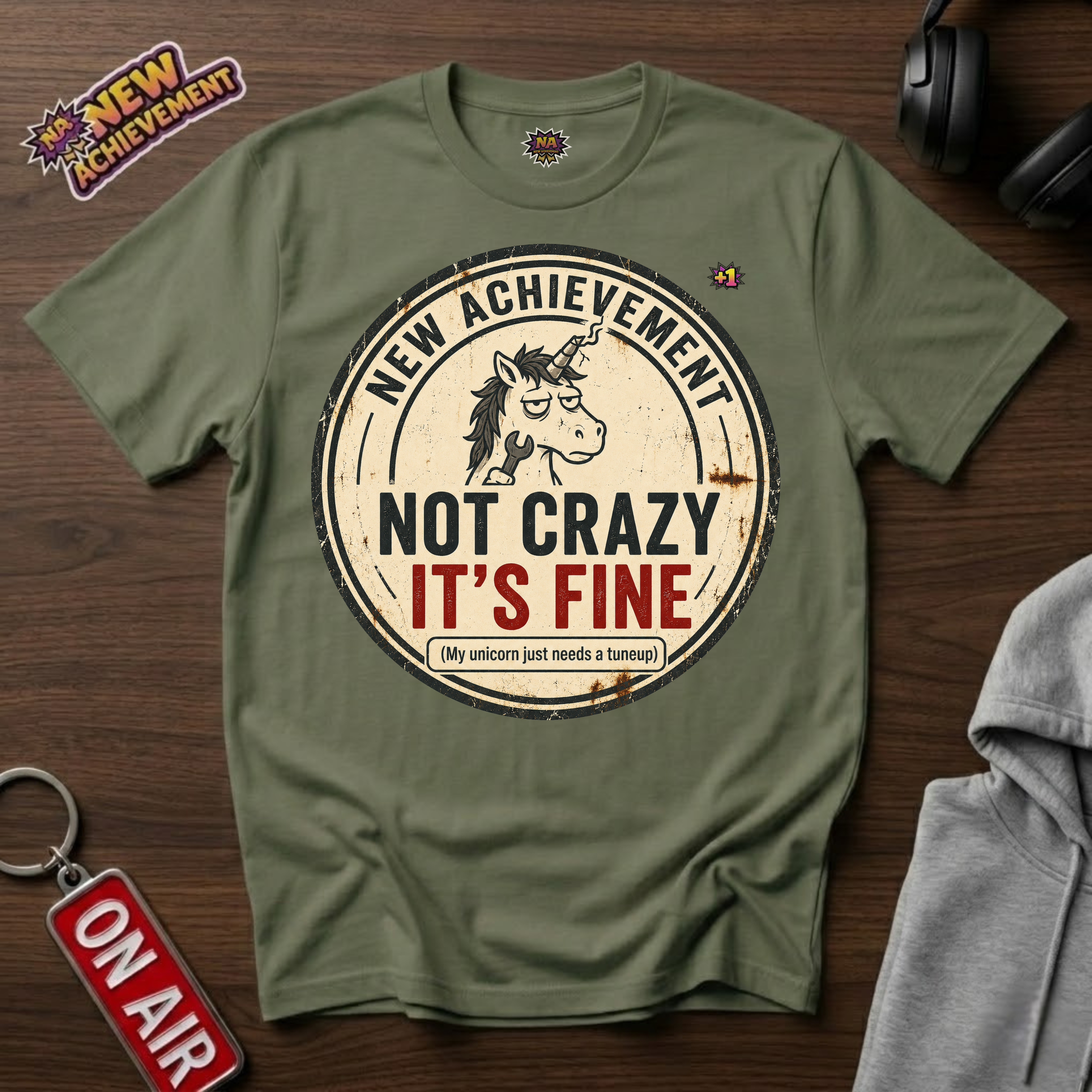 Unicorn Needs A Tuneup T-Shirt