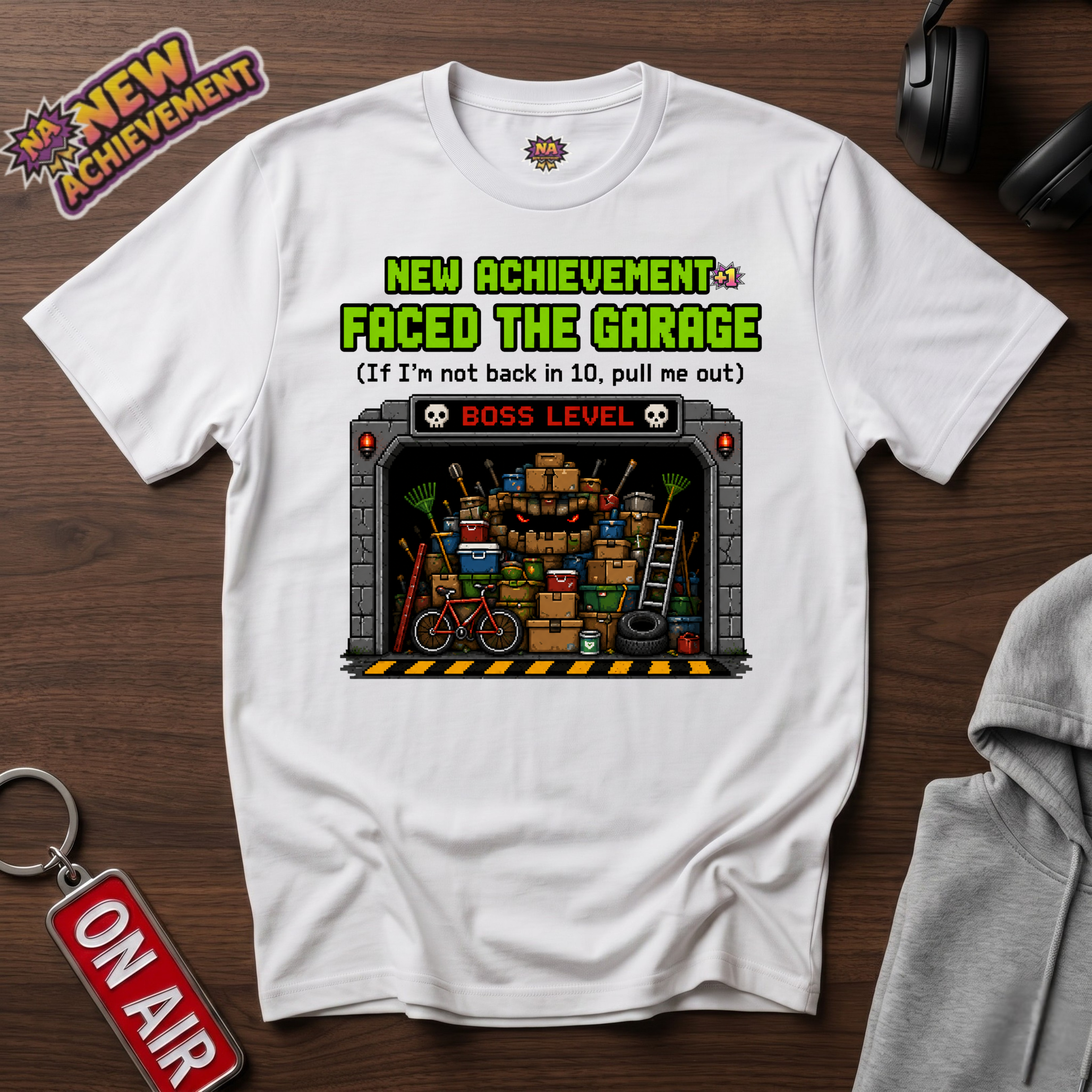 Faced The Garage T-Shirt