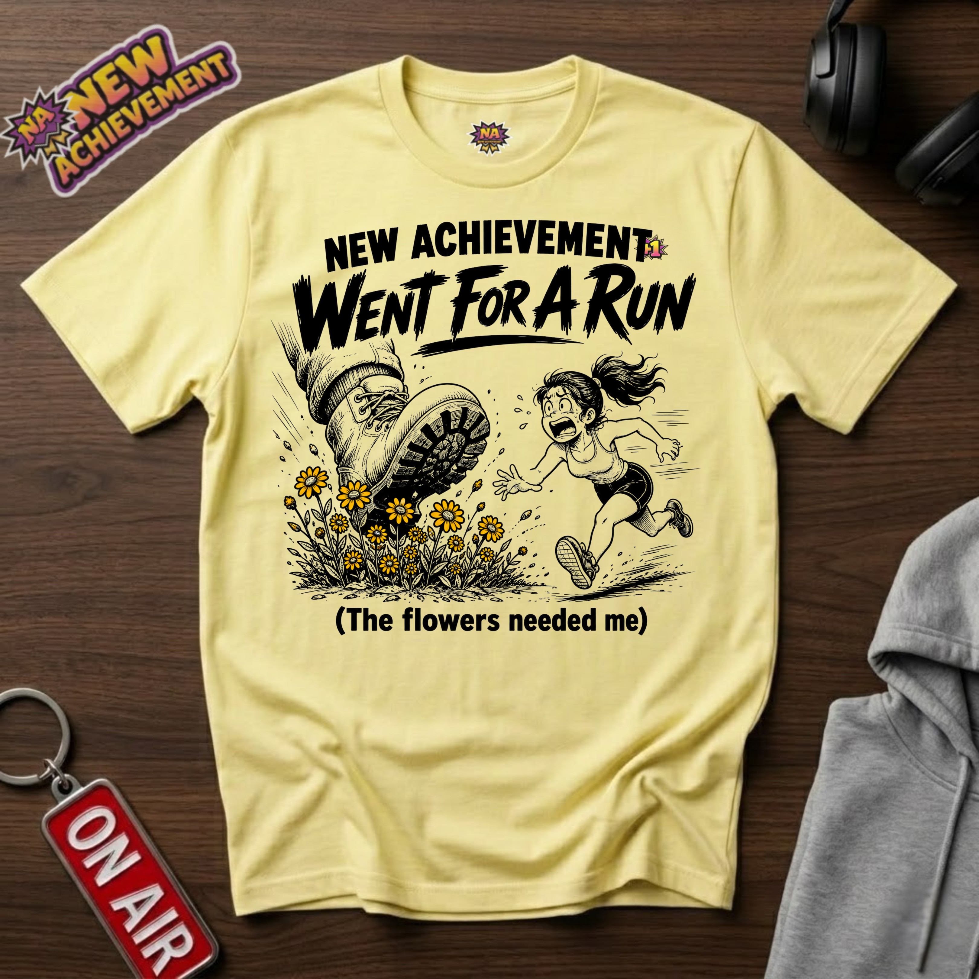 Flowers Needed Me T-Shirt