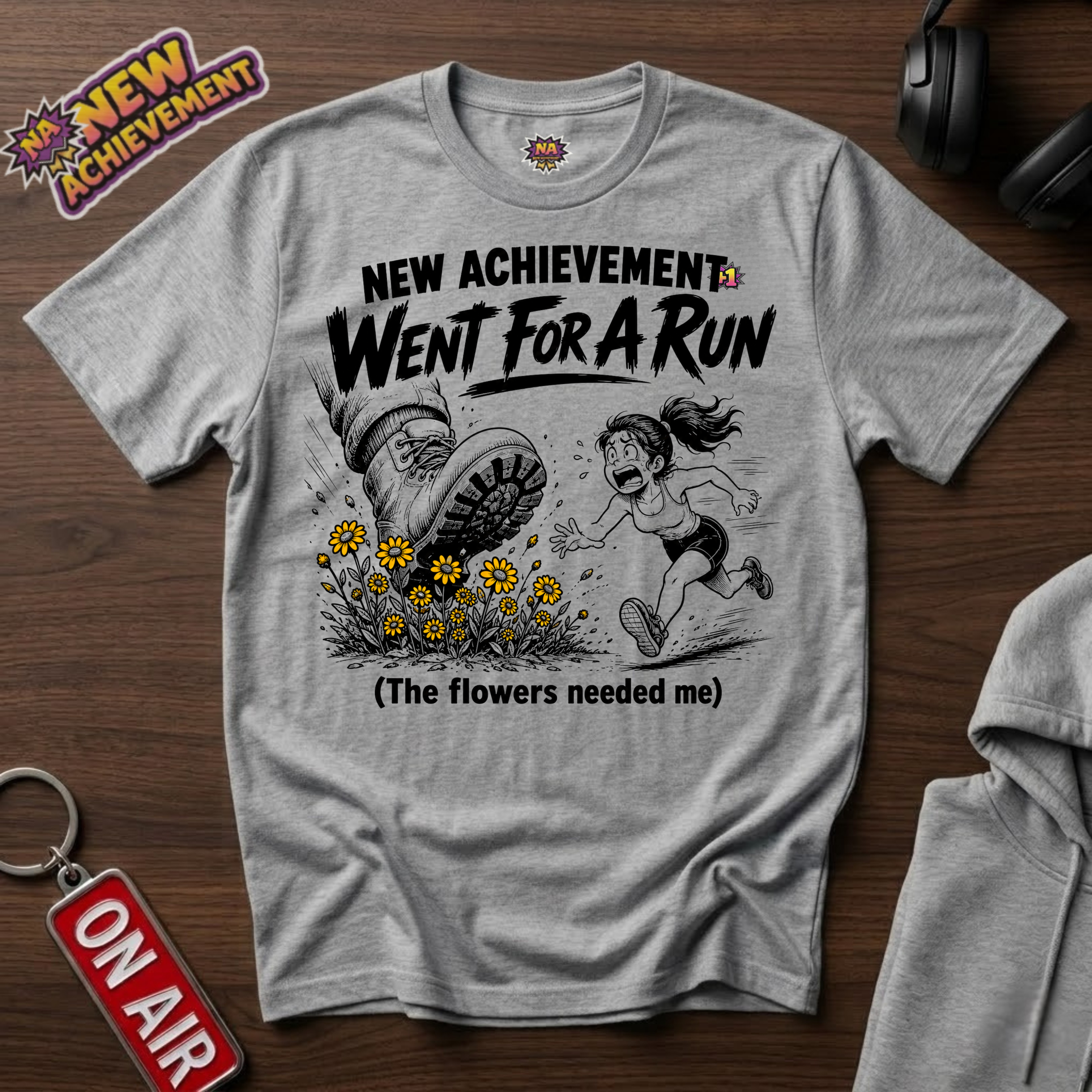 Flowers Needed Me T-Shirt