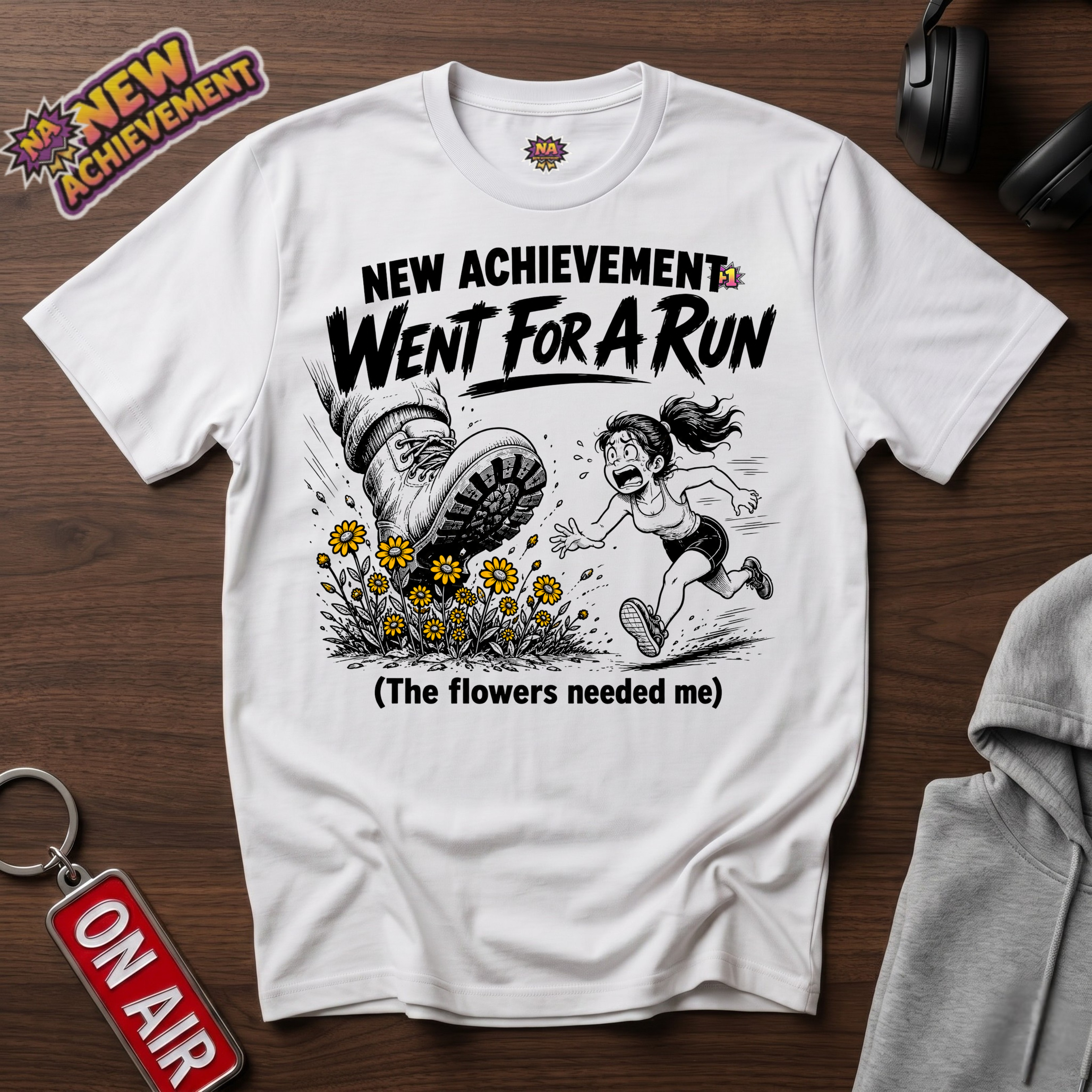Flowers Needed Me T-Shirt