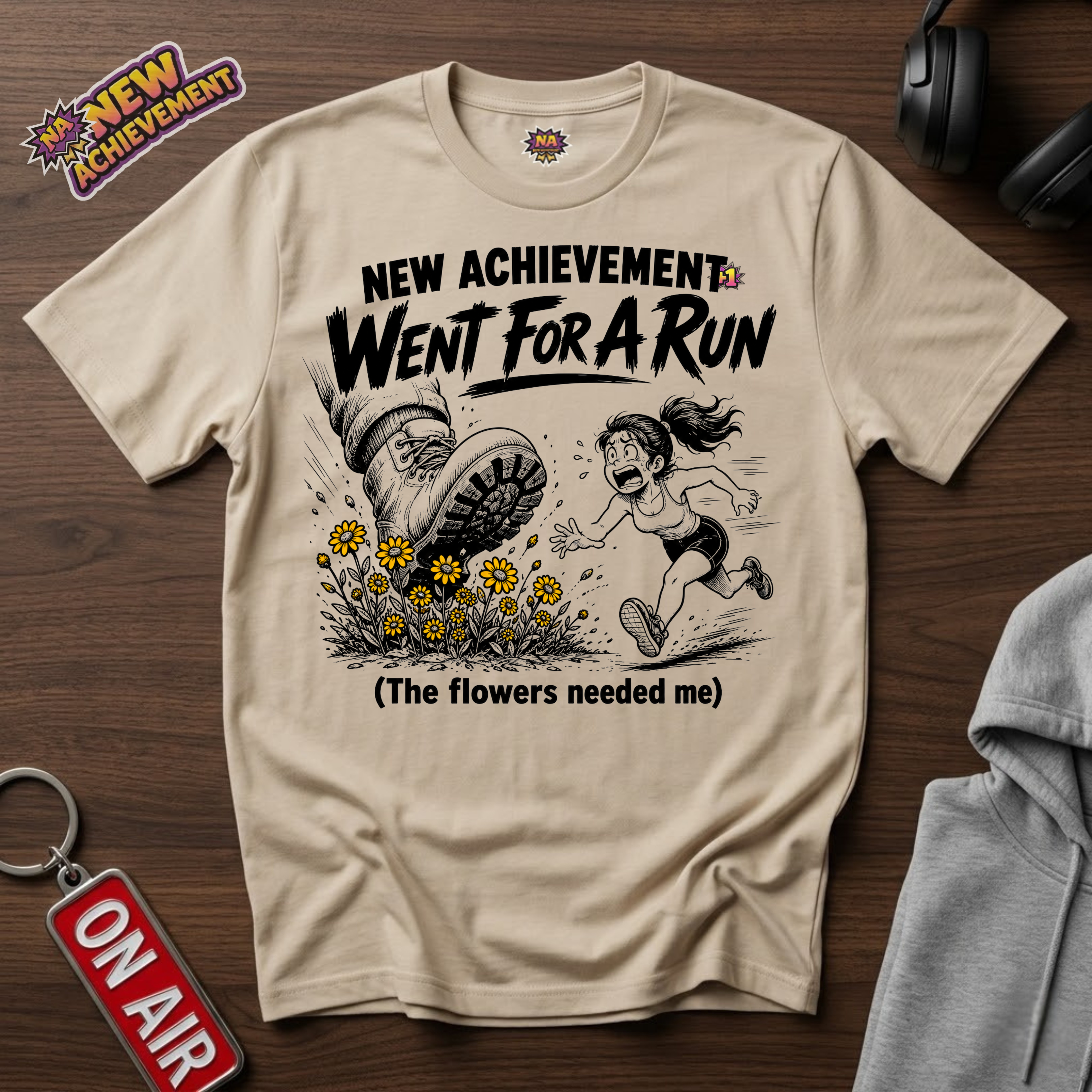 Flowers Needed Me T-Shirt