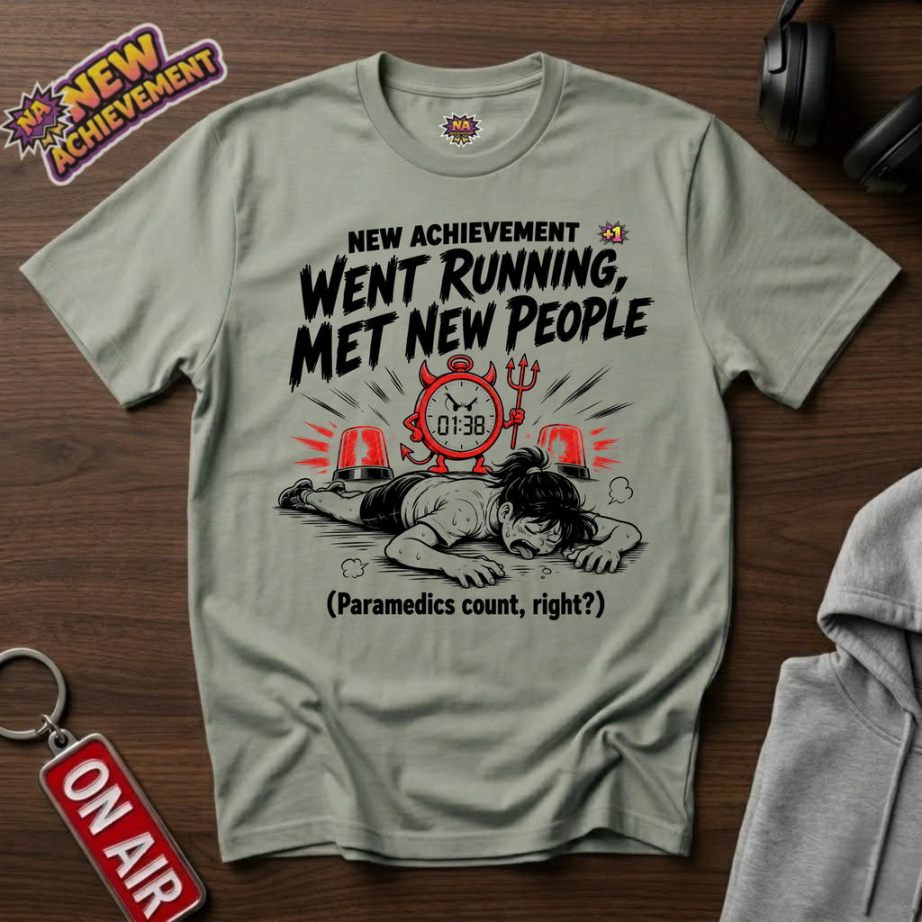 Went Running, Met New People T-Shirt