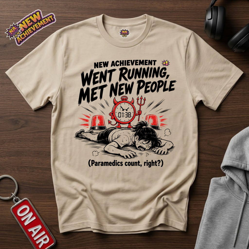 Went Running, Met New People T-Shirt
