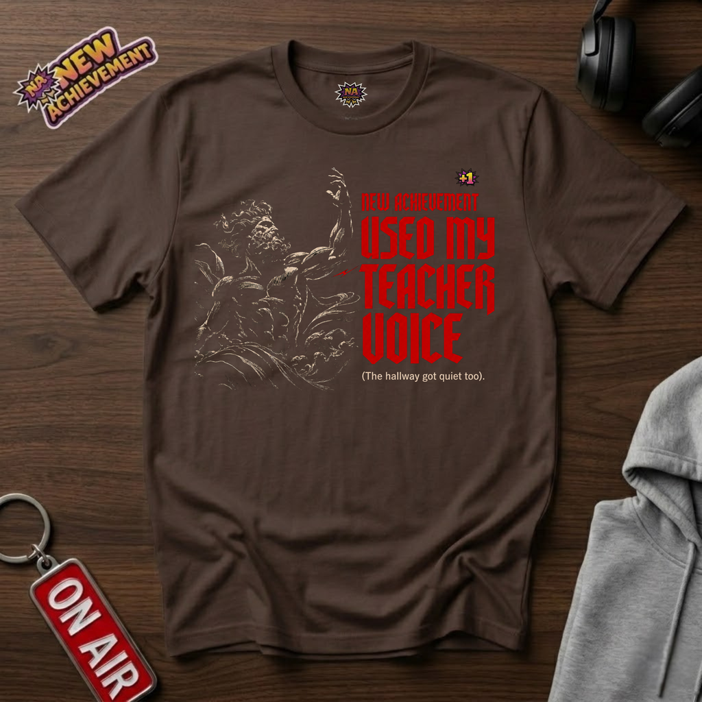Used My Teacher Voice T-Shirt