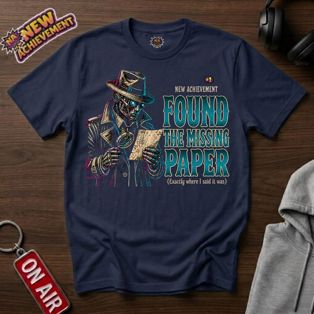 Found The Missing Paper T-Shirt