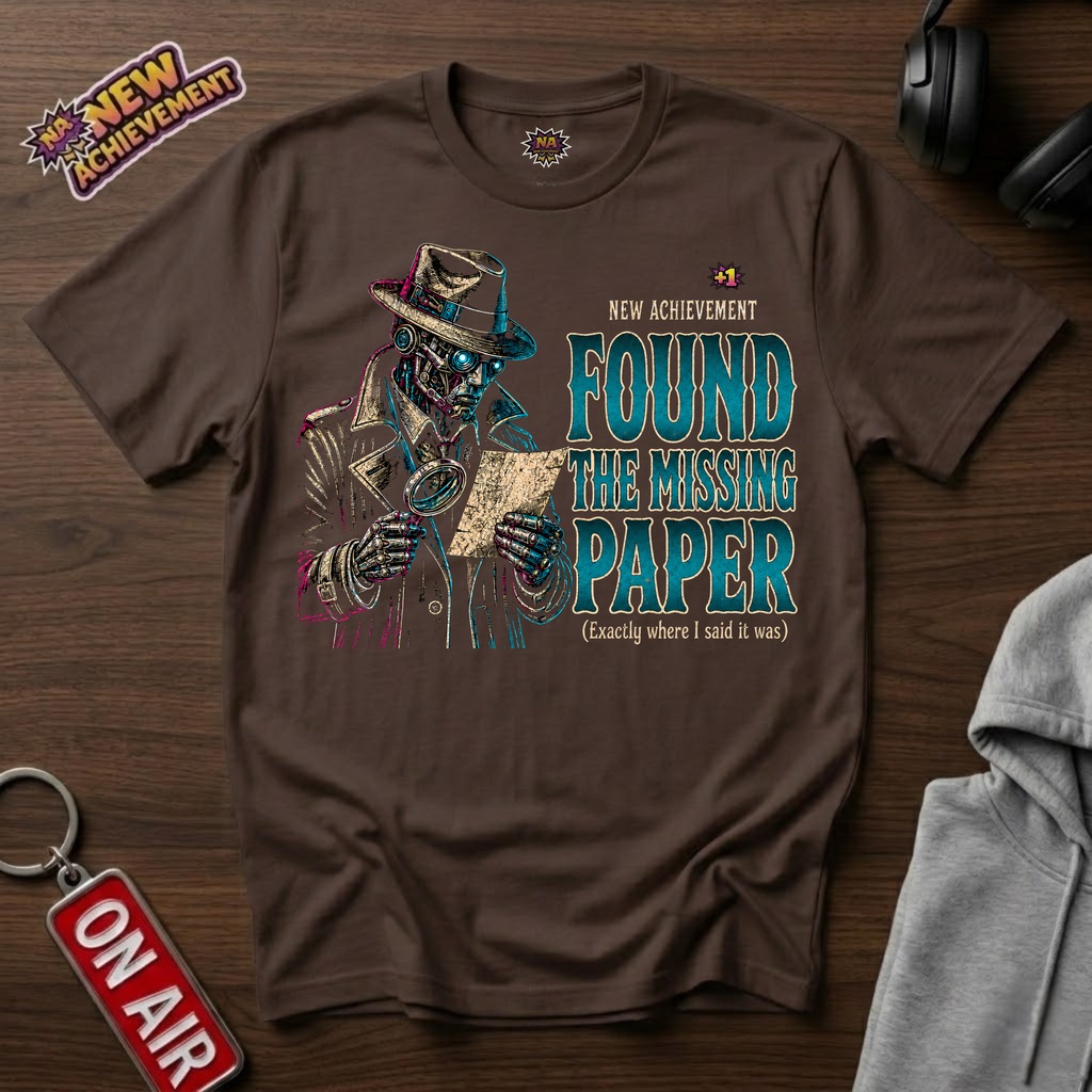 Found The Missing Paper T-Shirt