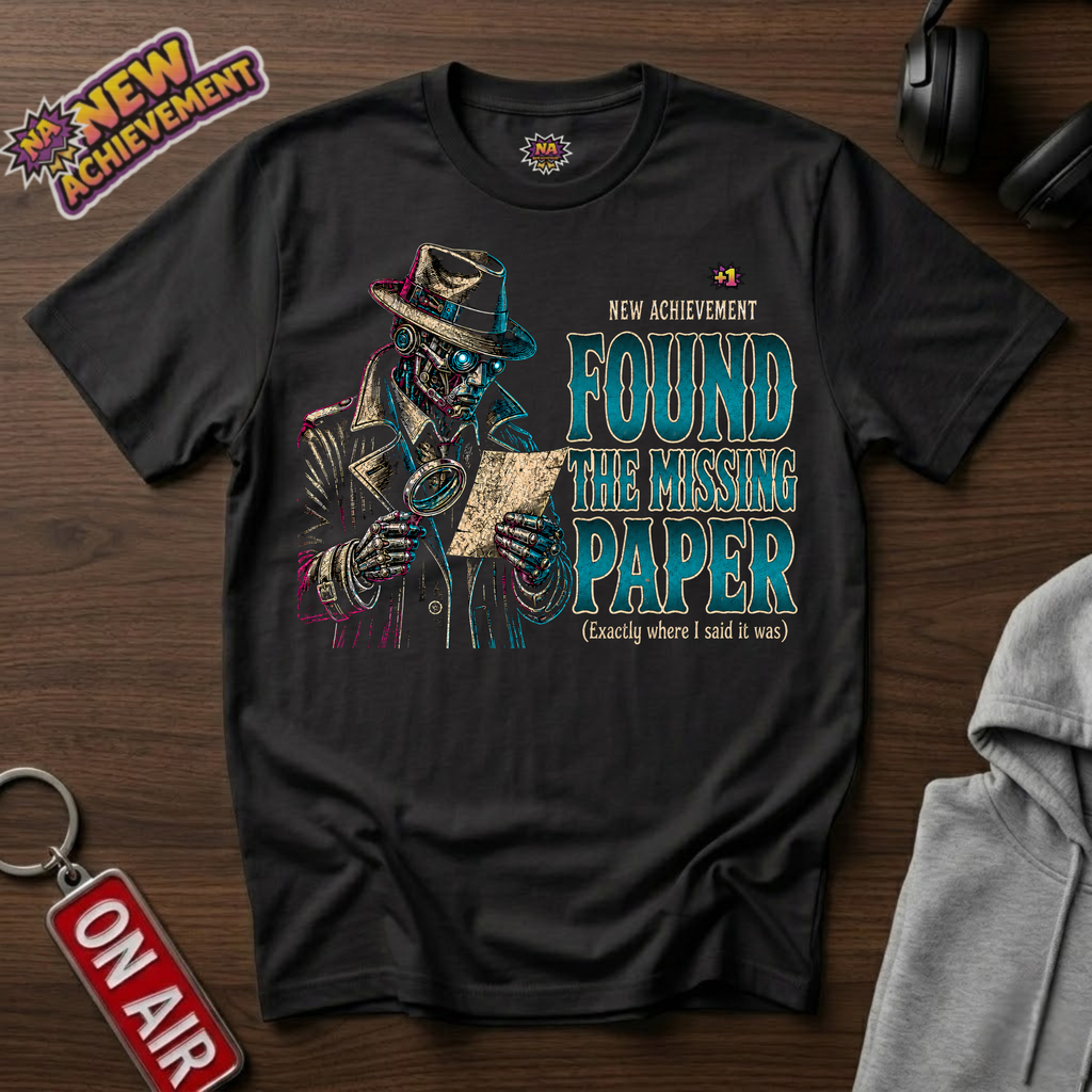 Found The Missing Paper T-Shirt
