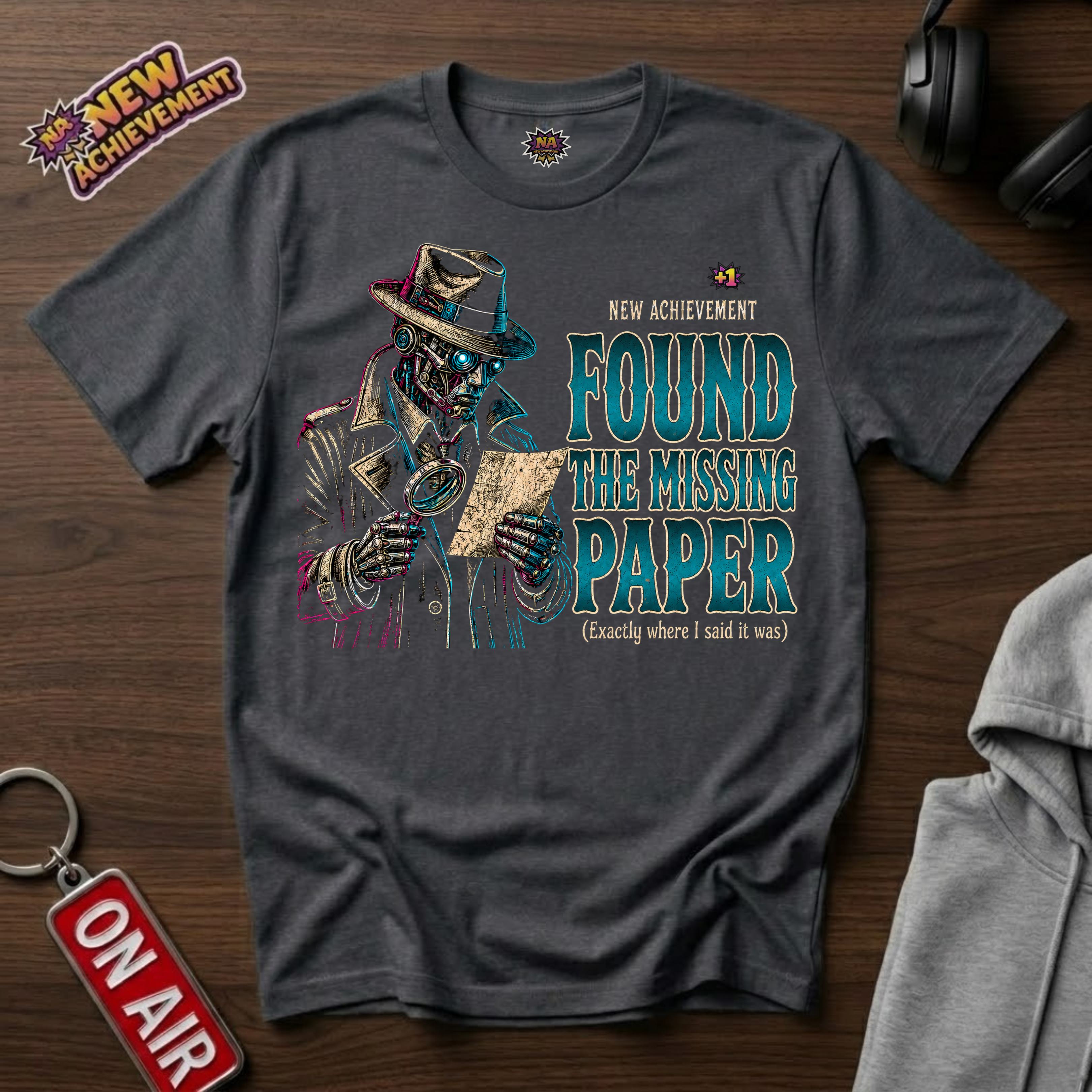 Found The Missing Paper T-Shirt