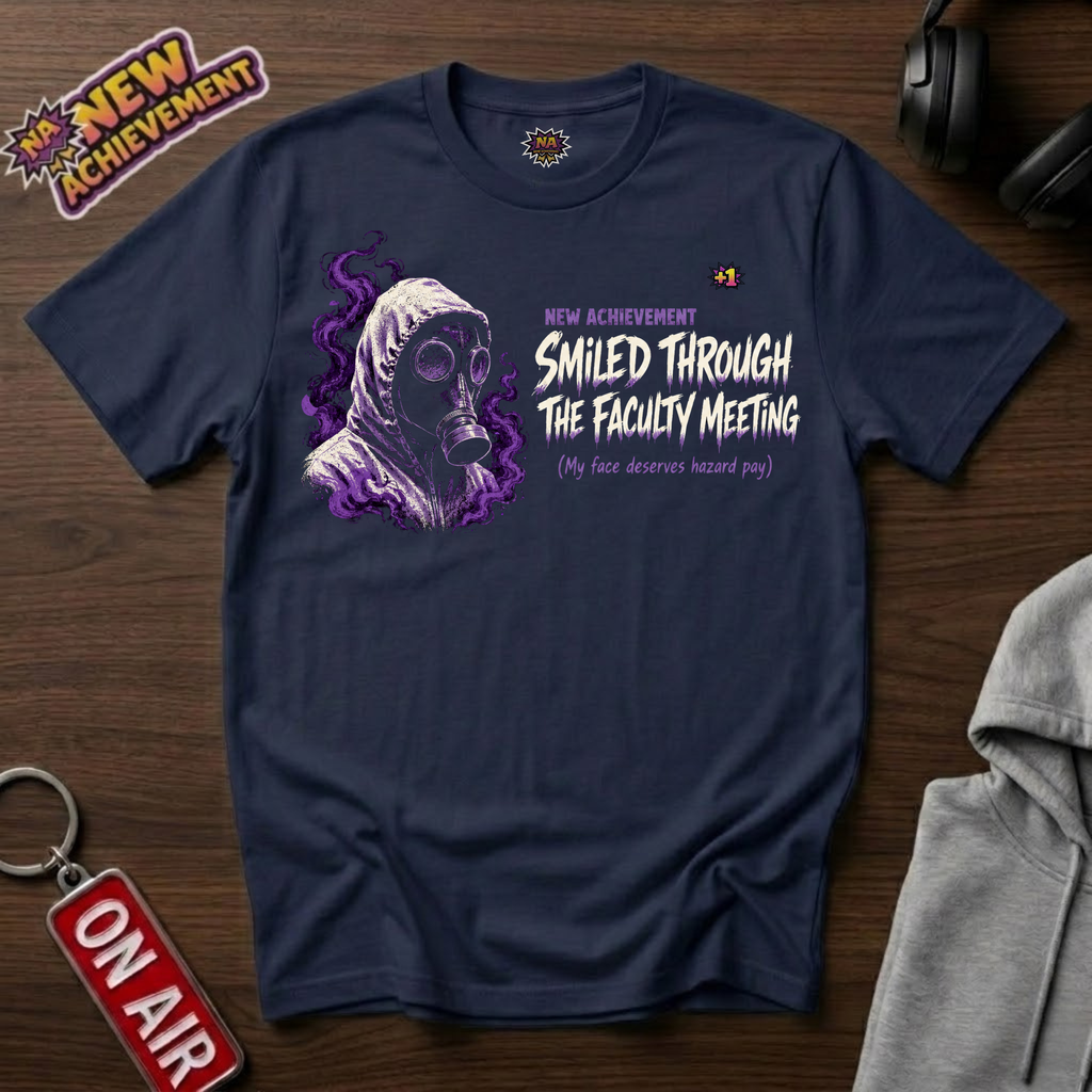 Smiled Through The Faculty Meeting  T-Shirt