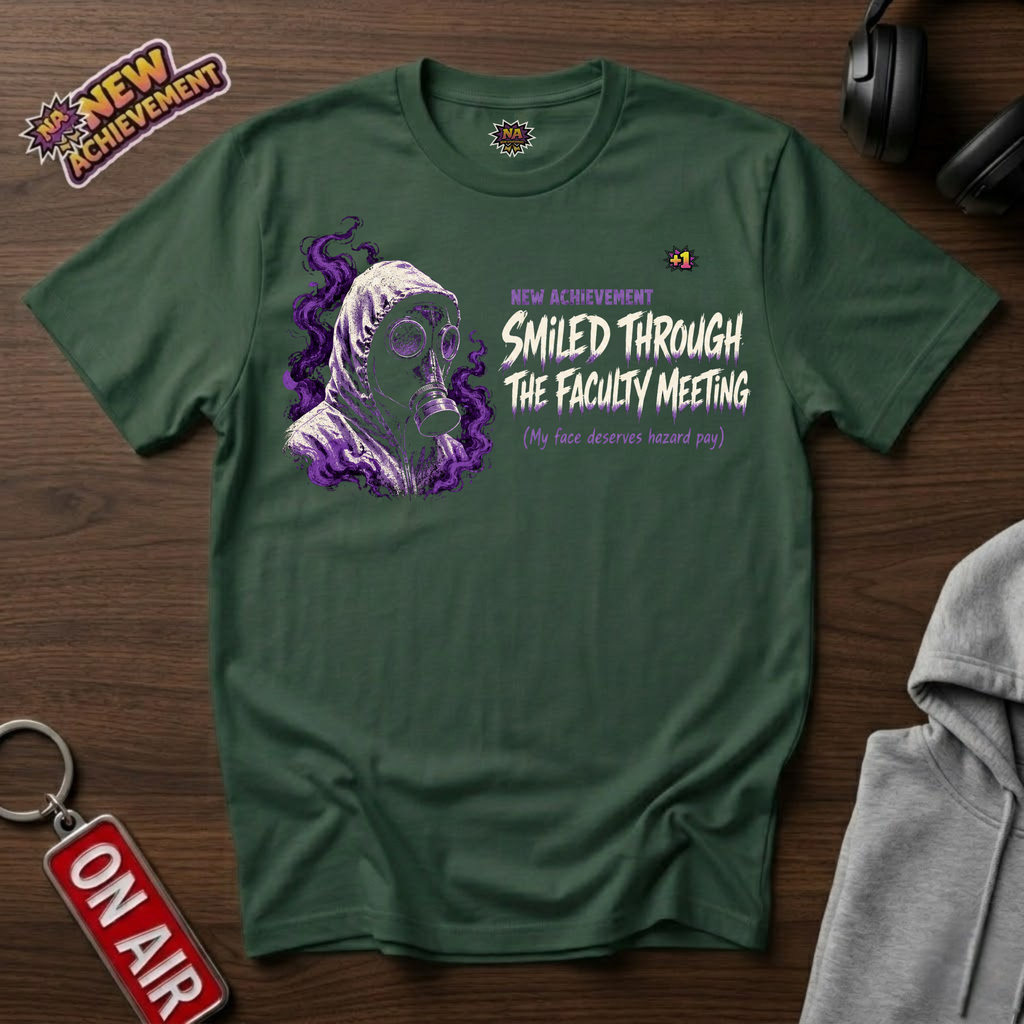 Smiled Through The Faculty Meeting  T-Shirt