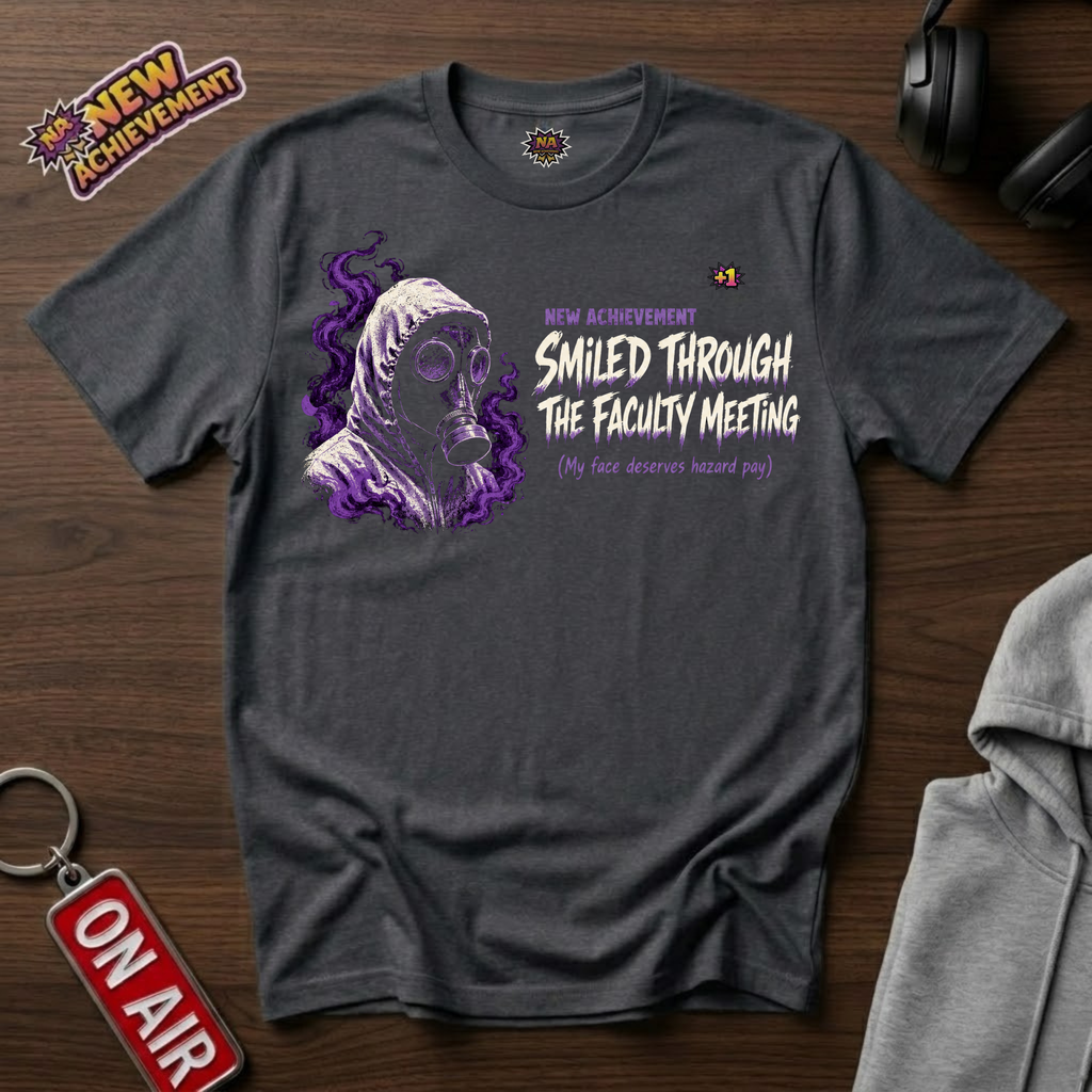 Smiled Through The Faculty Meeting  T-Shirt
