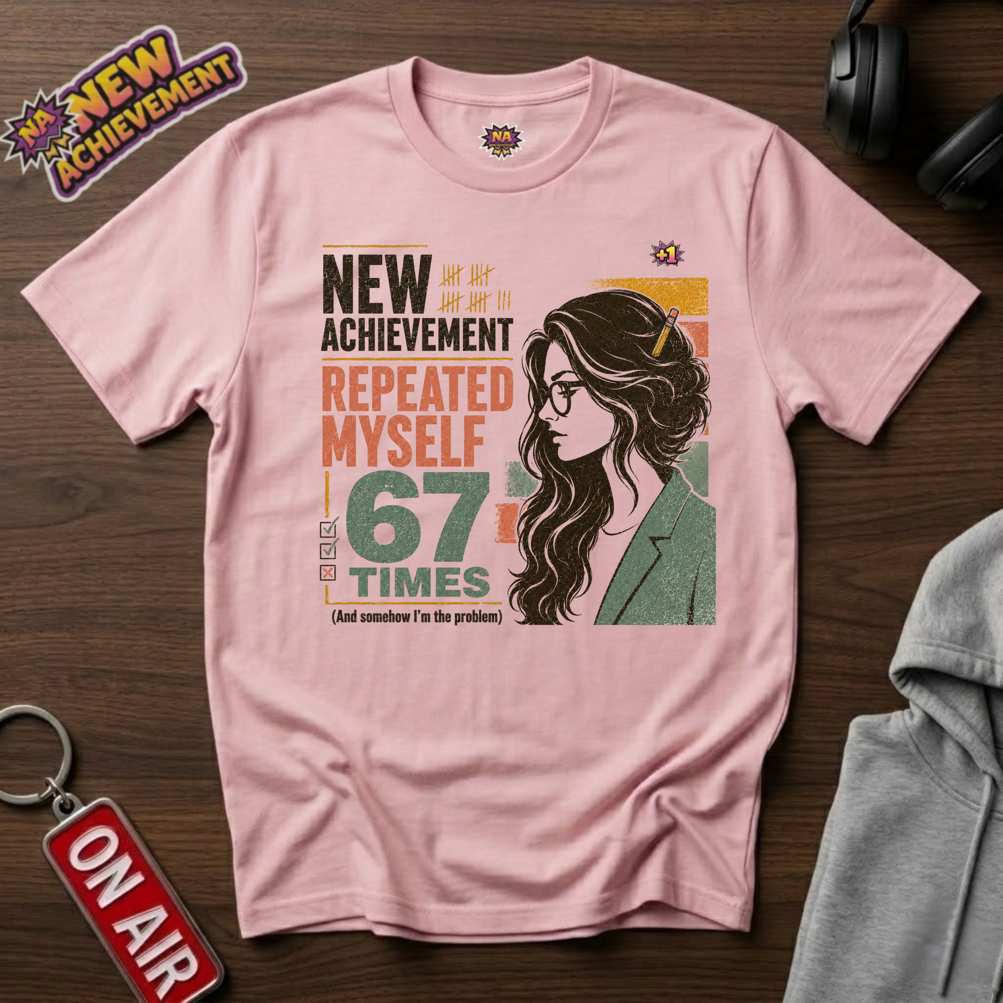 Repeated Myself 67 Times T-Shirt
