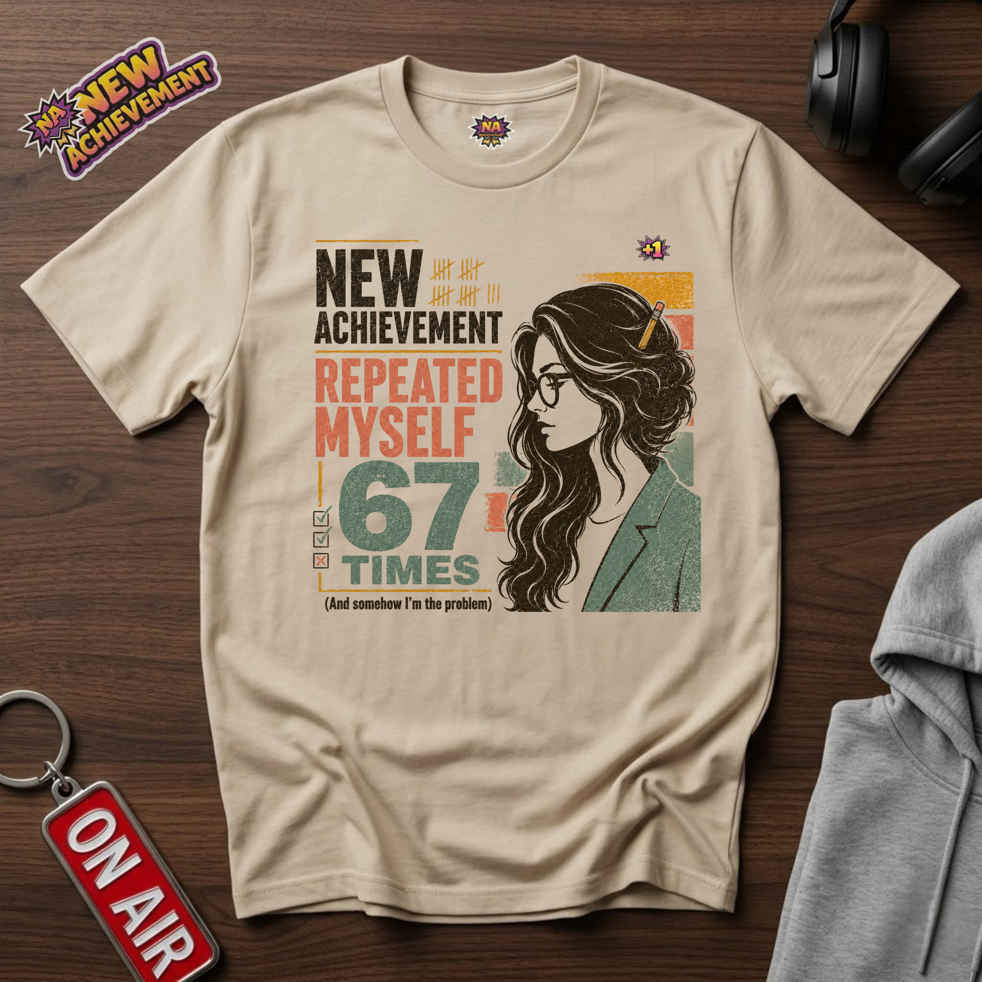 Repeated Myself 67 Times T-Shirt
