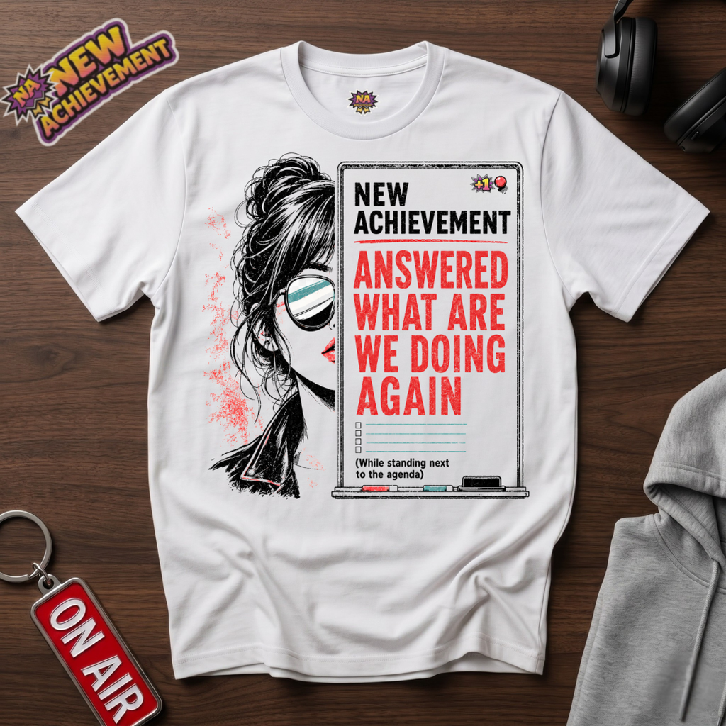 Answered What Are We Doing Again T-Shirt