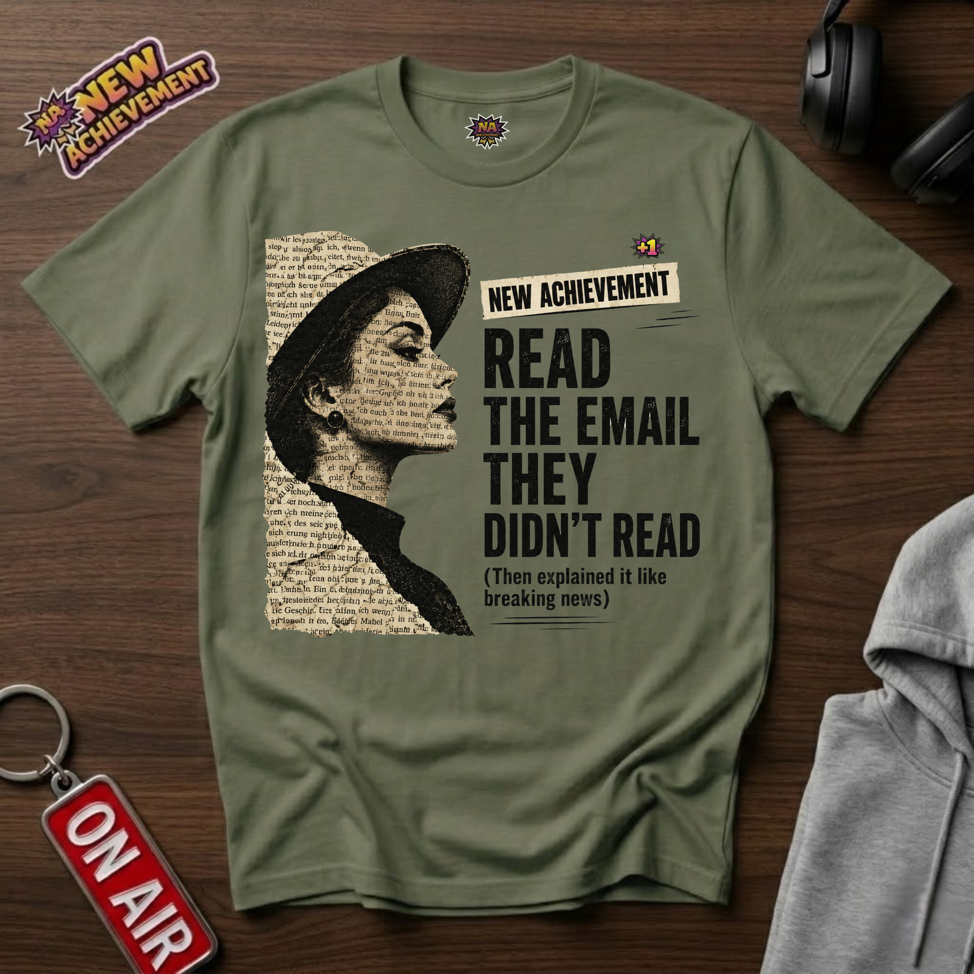 Read The Email They Didn't Read T-Shirt