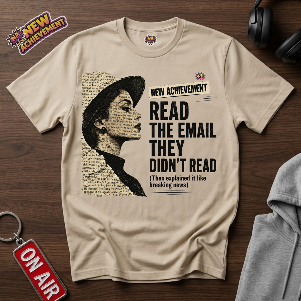 Read The Email They Didn't Read T-Shirt