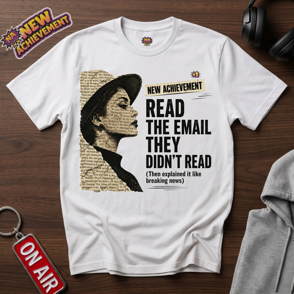 Read The Email They Didn't Read T-Shirt