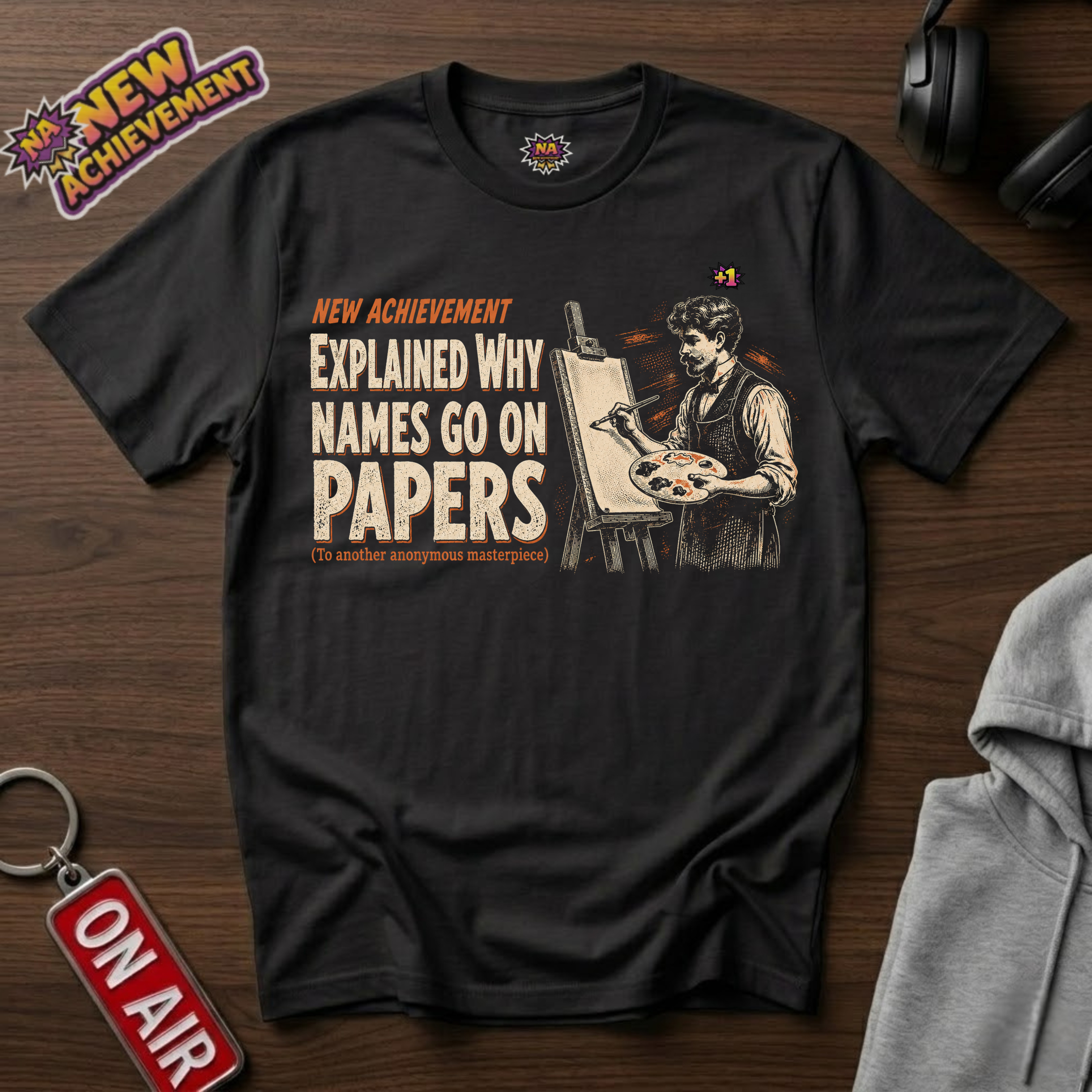 Why Names Go On Papers T-Shirt