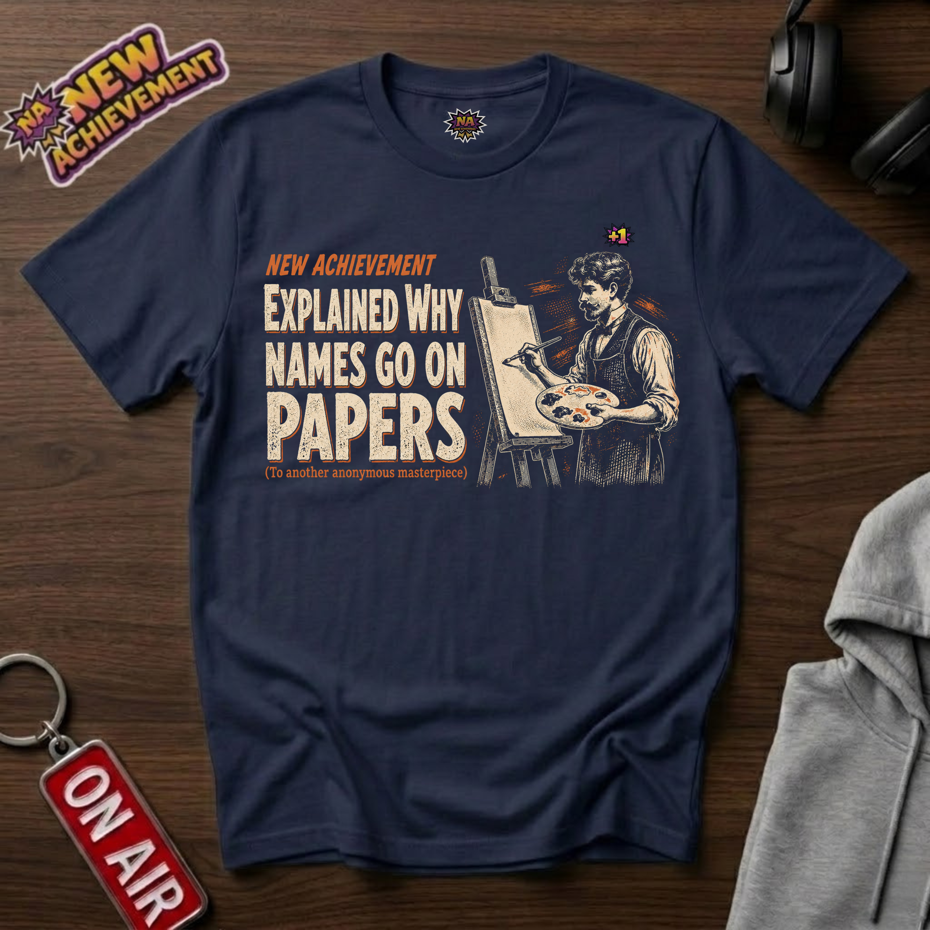 Why Names Go On Papers T-Shirt