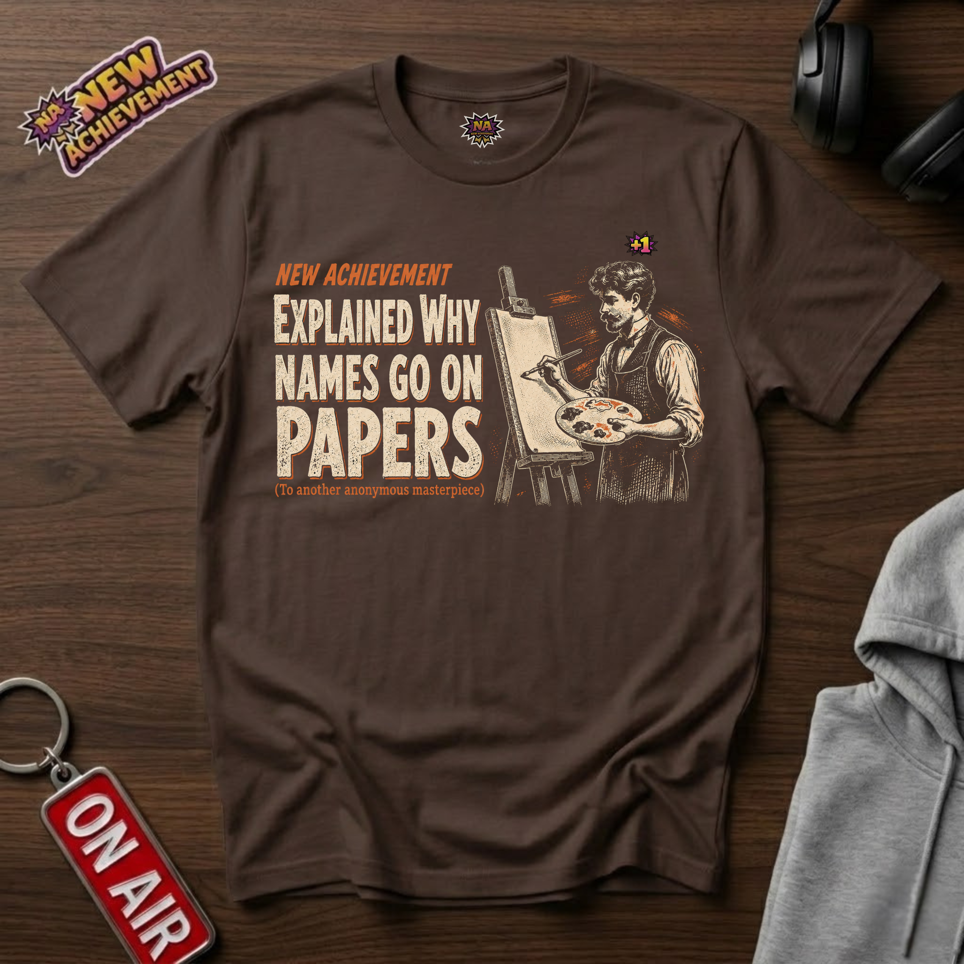 Why Names Go On Papers T-Shirt