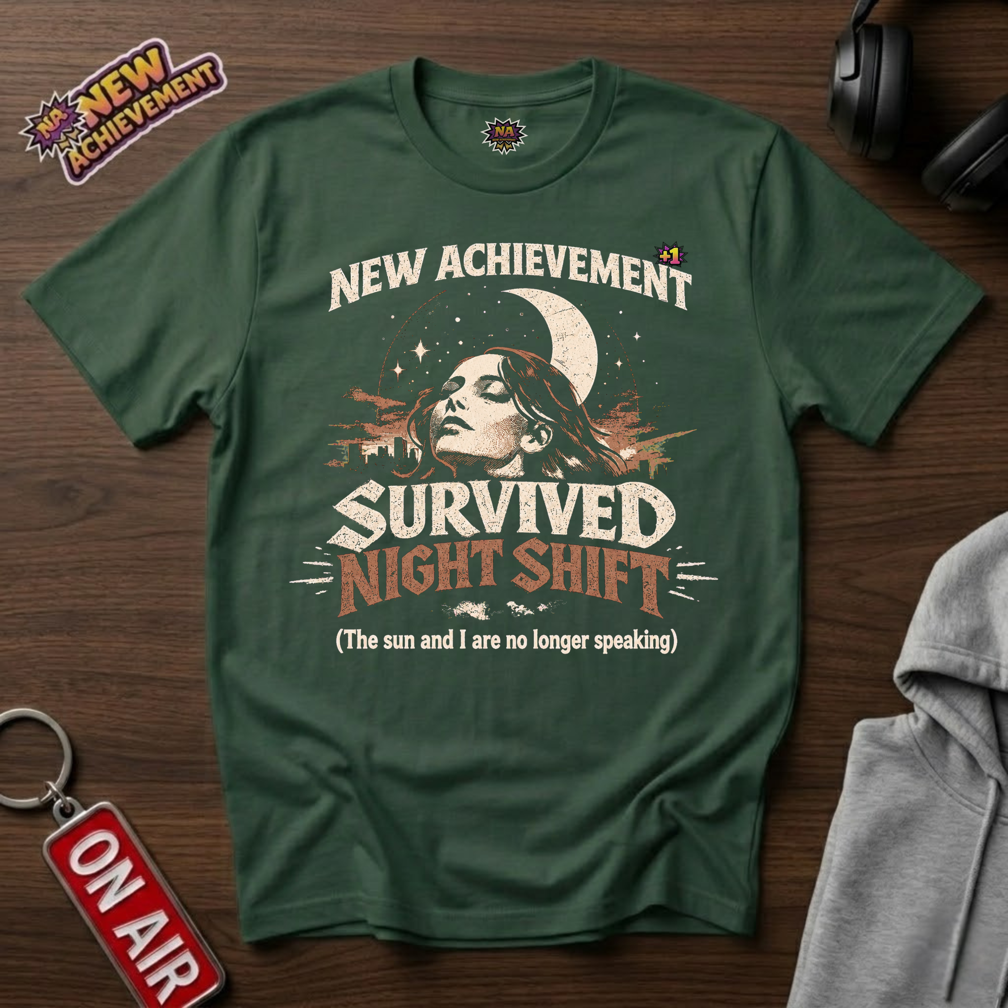 Survived Night Shift T-Shirt