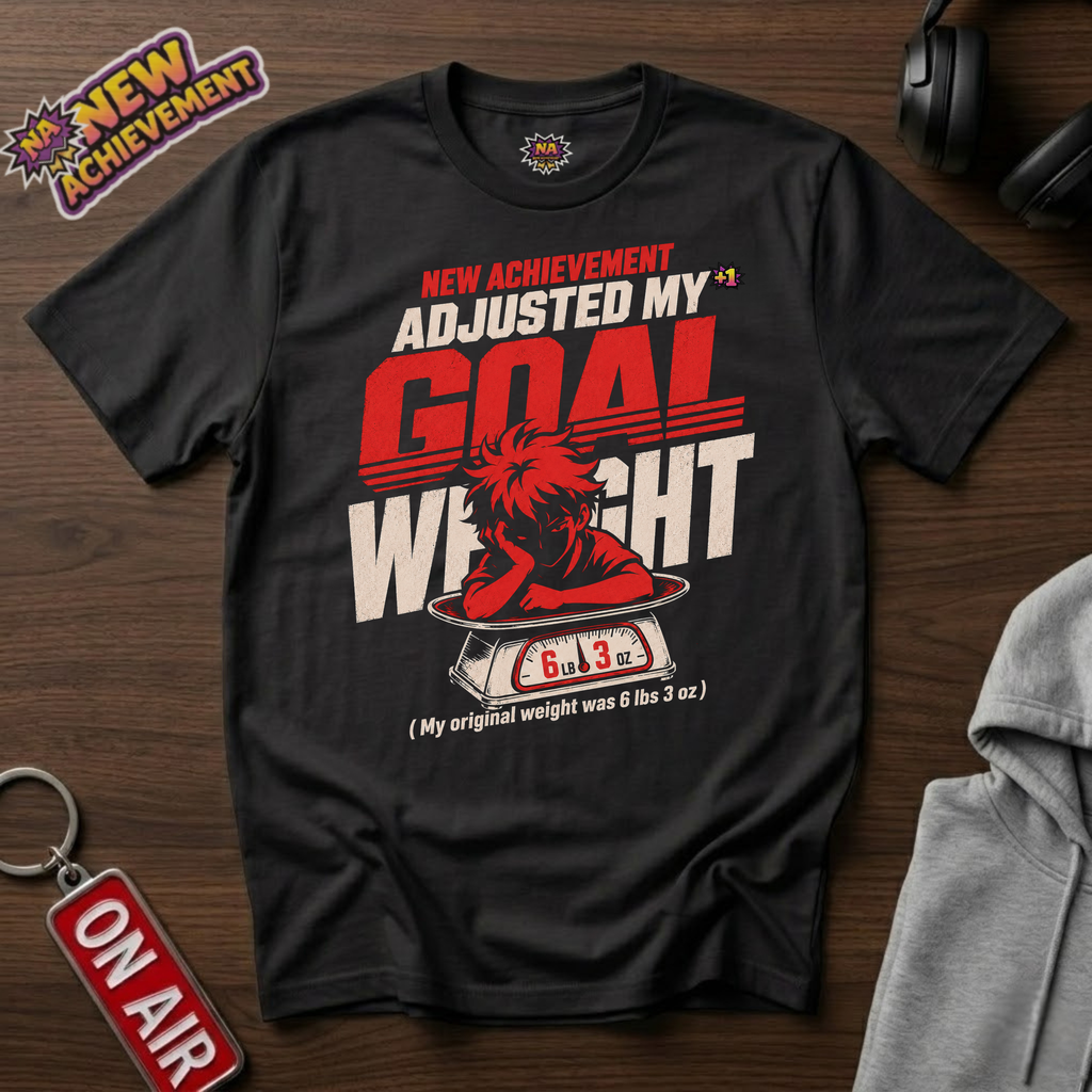 Adjusted My Goal Weight T-Shirt