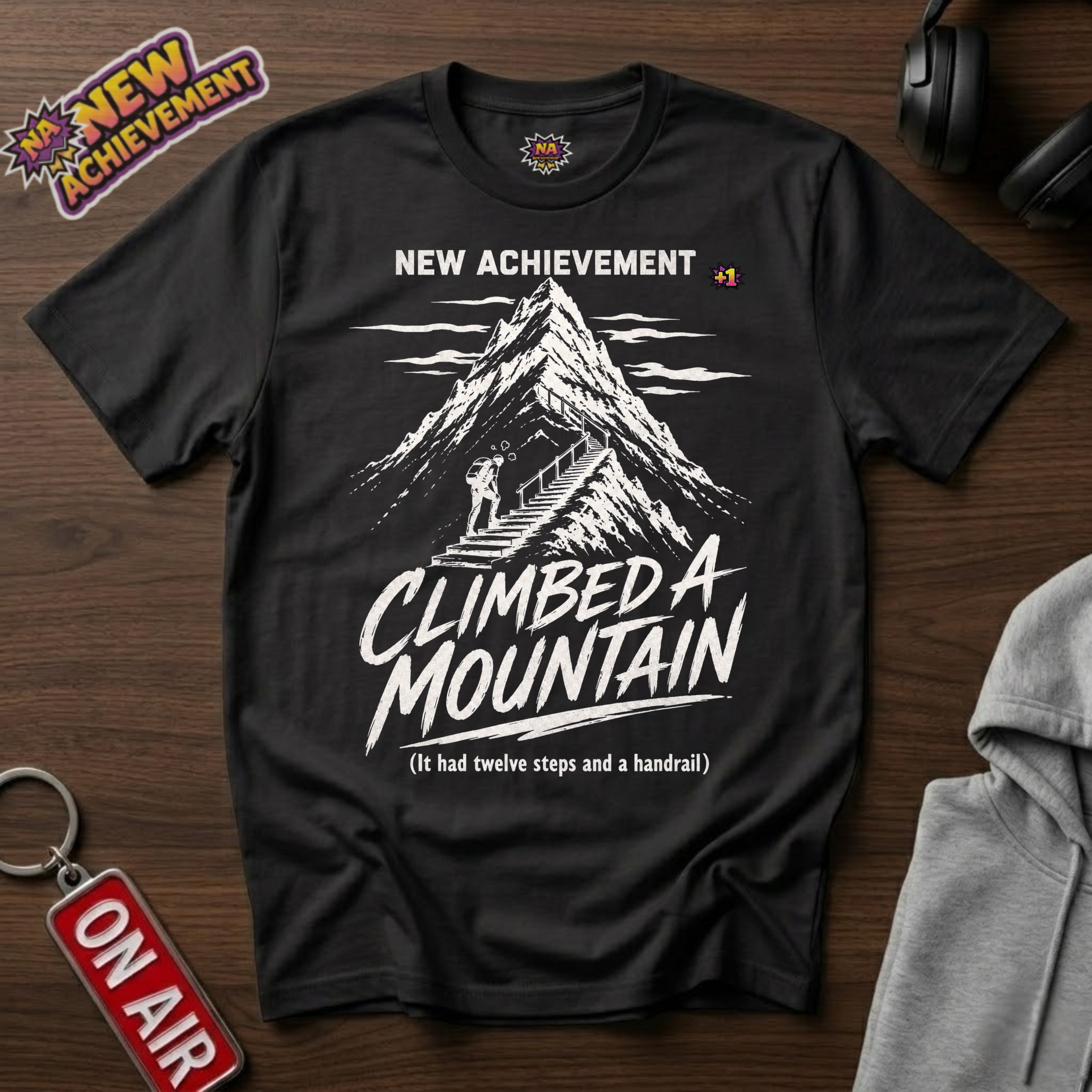 Climbed A Mountain T-Shirt
