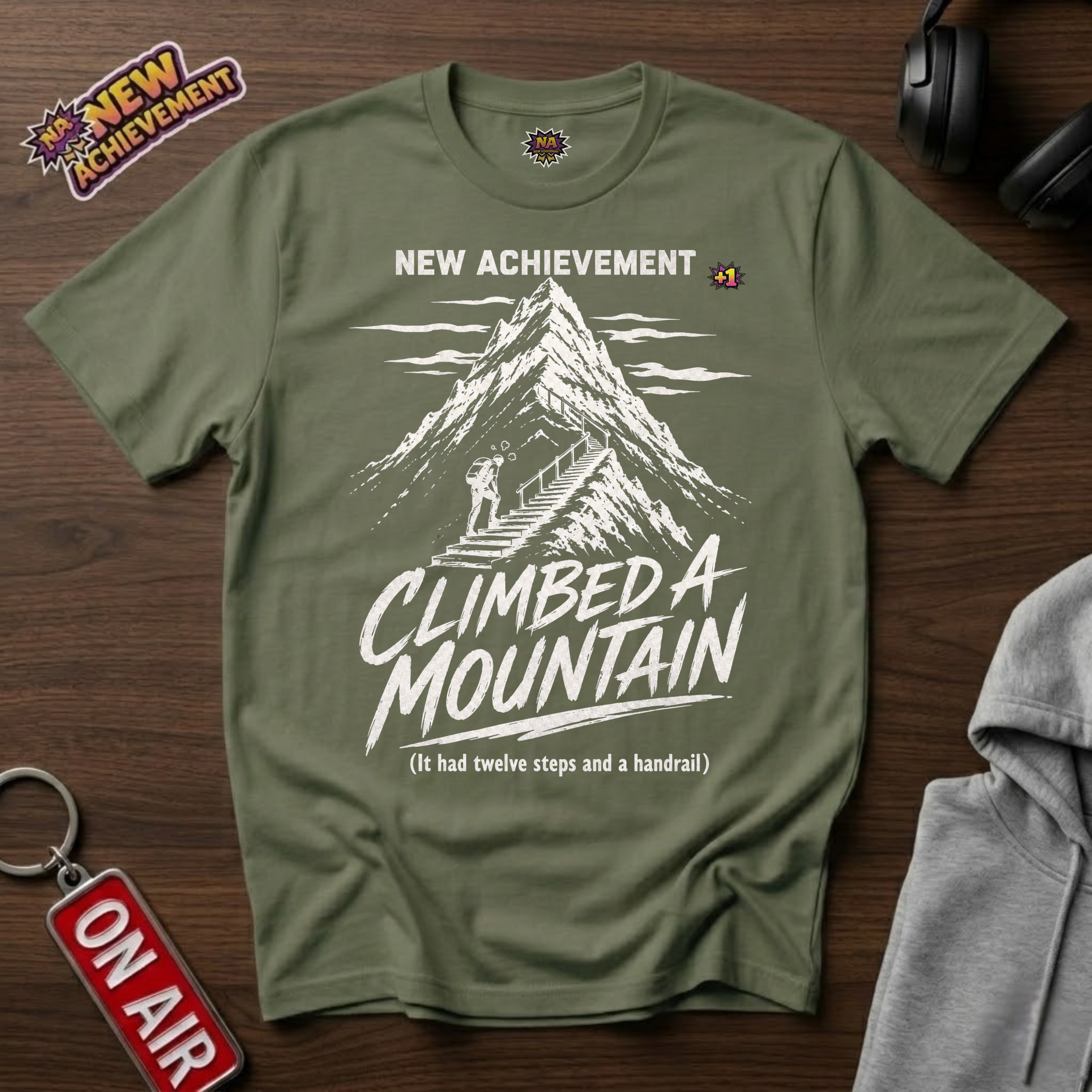 Climbed A Mountain T-Shirt