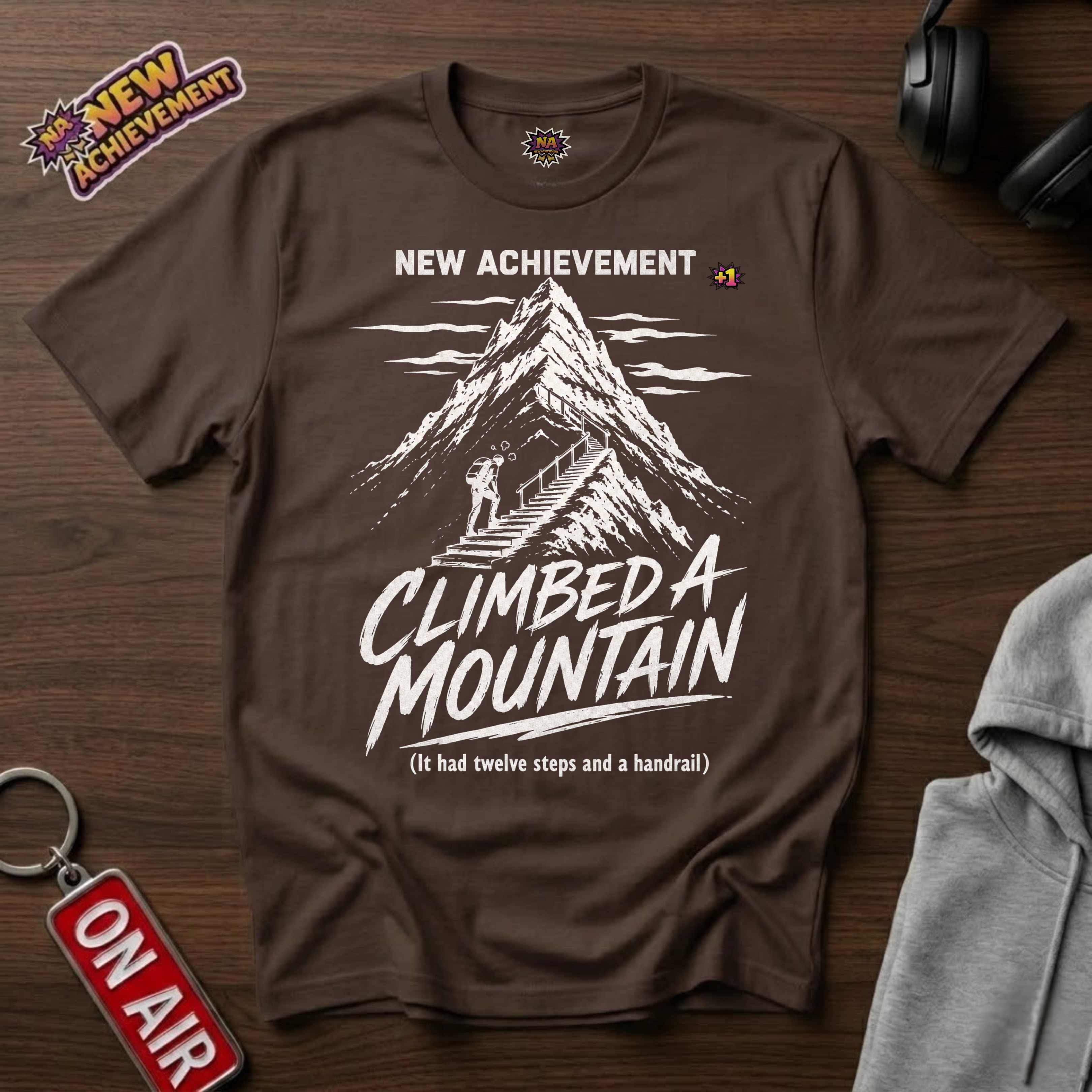 Climbed A Mountain T-Shirt