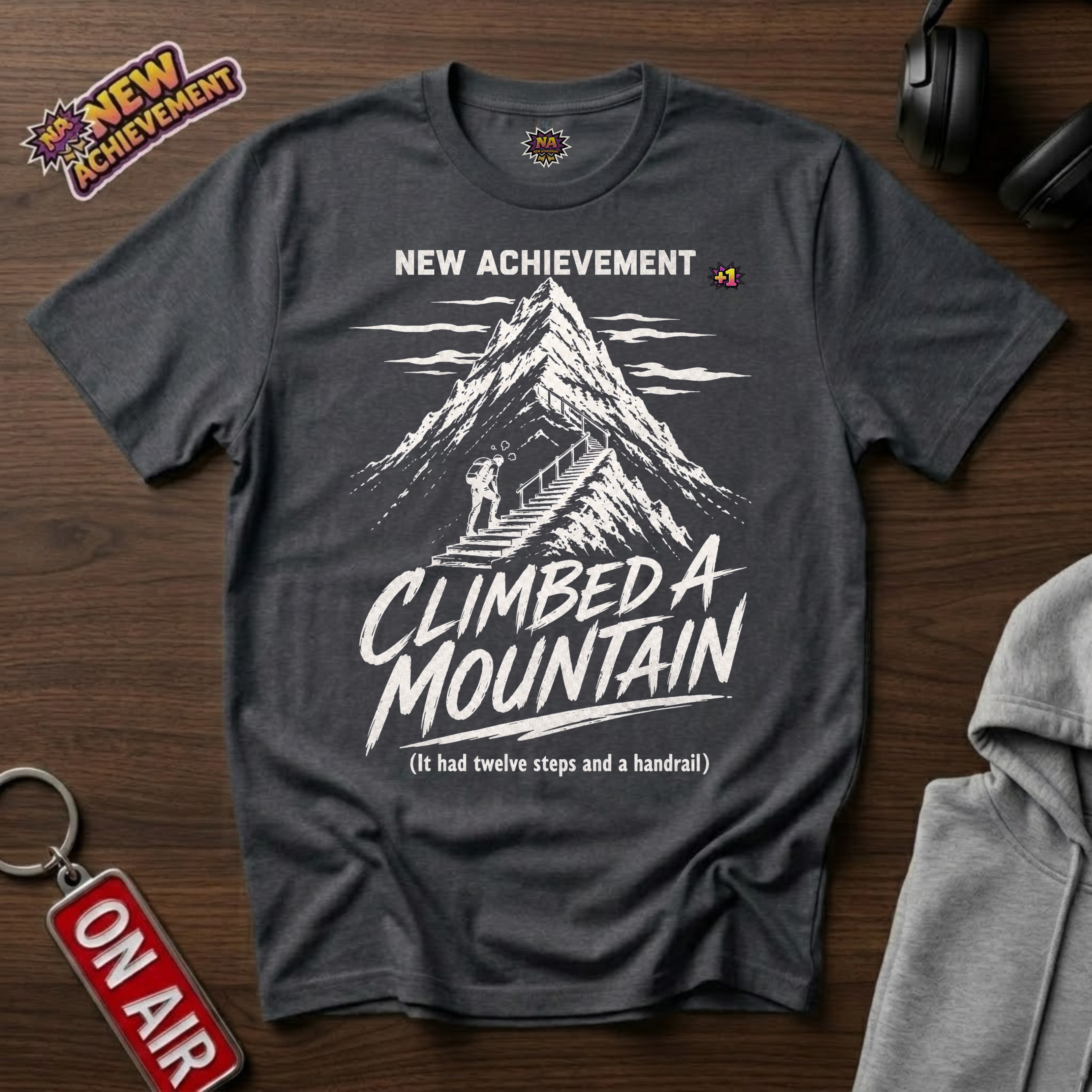 Climbed A Mountain T-Shirt