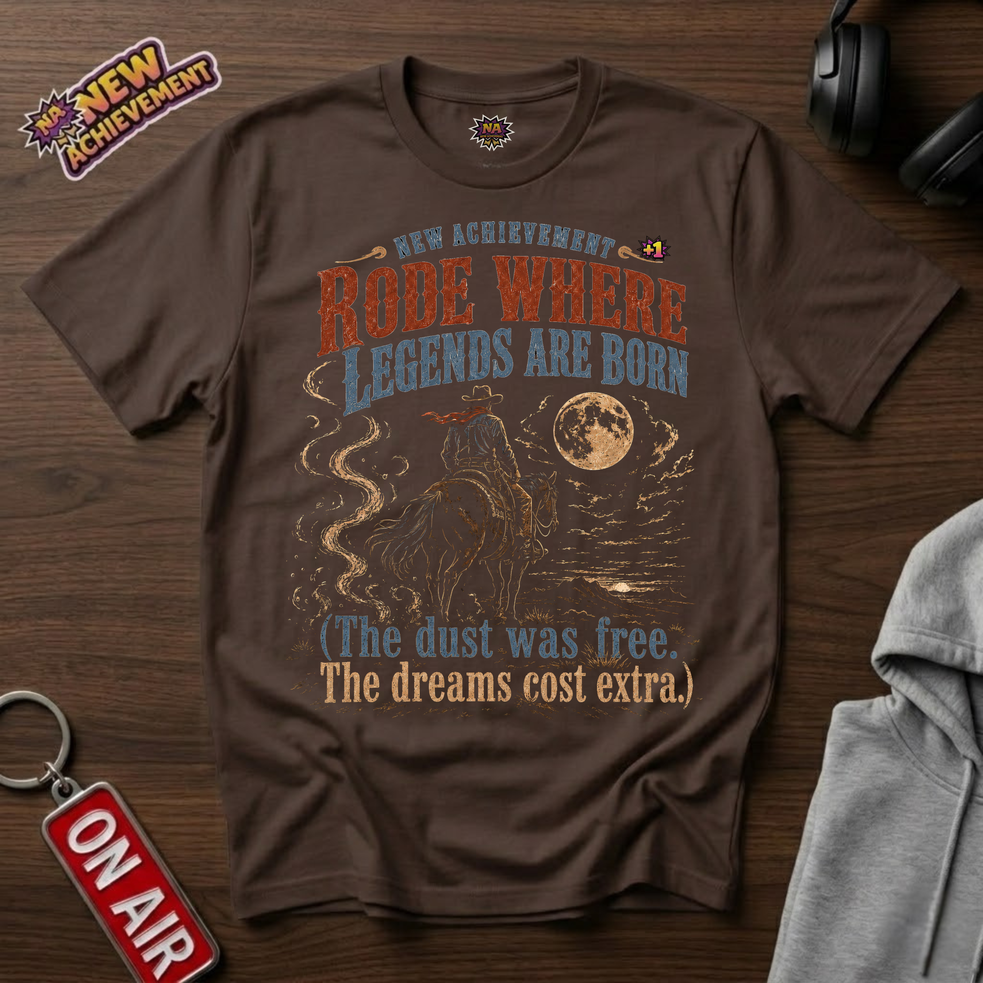 Rode Where Legends Are Born T-Shirt