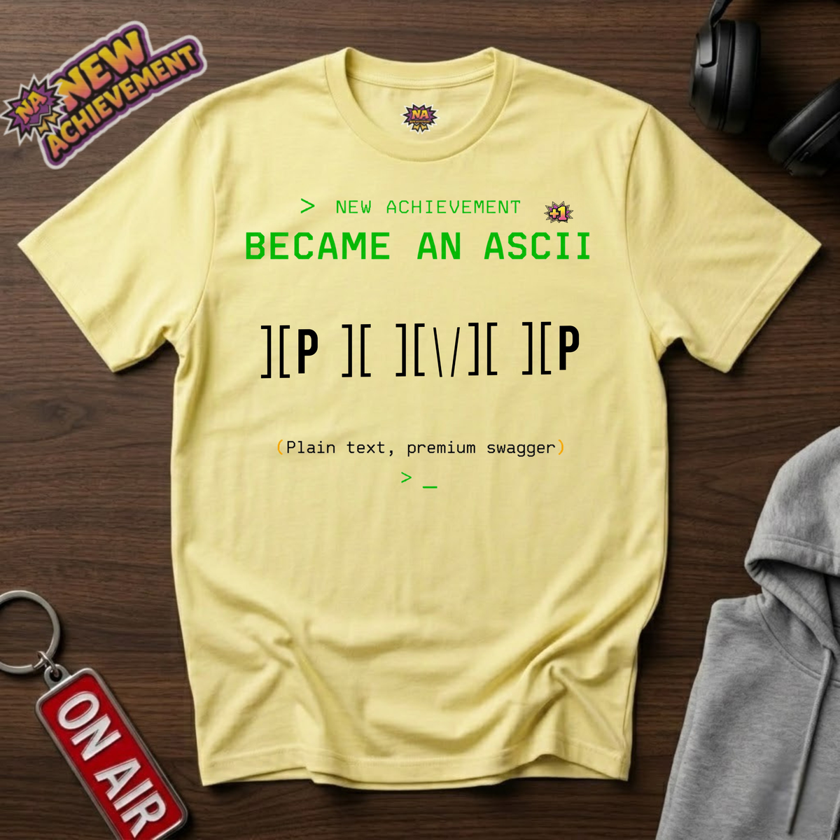 Became An ASCII Pimp T-Shirt