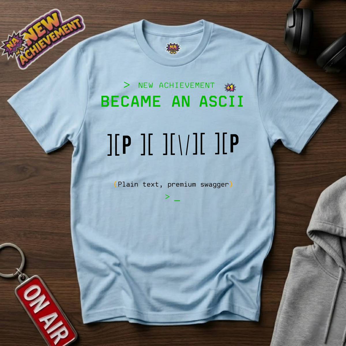 Became An ASCII Pimp T-Shirt