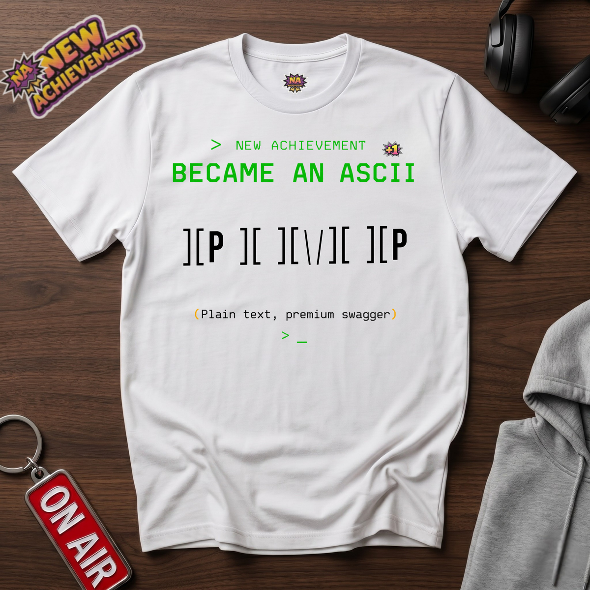Became An ASCII Pimp T-Shirt