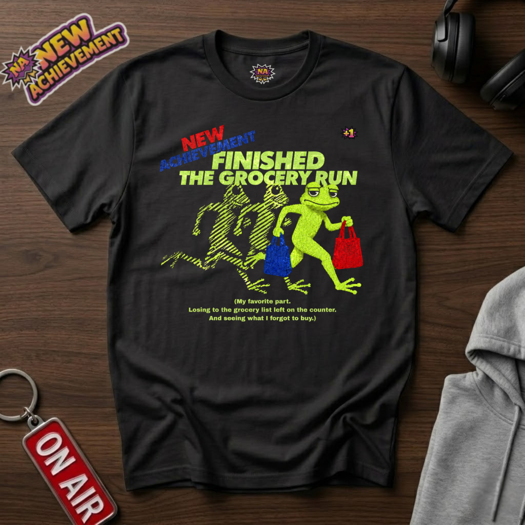Finished The Grocery Run T-Shirt