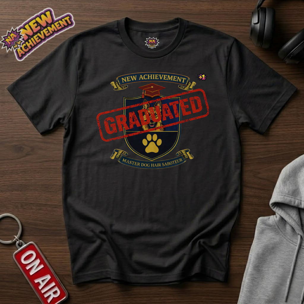 Dog Hair Saboteur German Shephard T‑Shirt