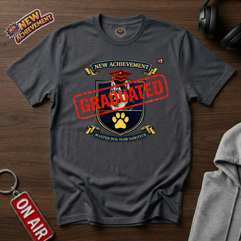 Dog Hair Saboteur Siberian Husky T‑Shirt