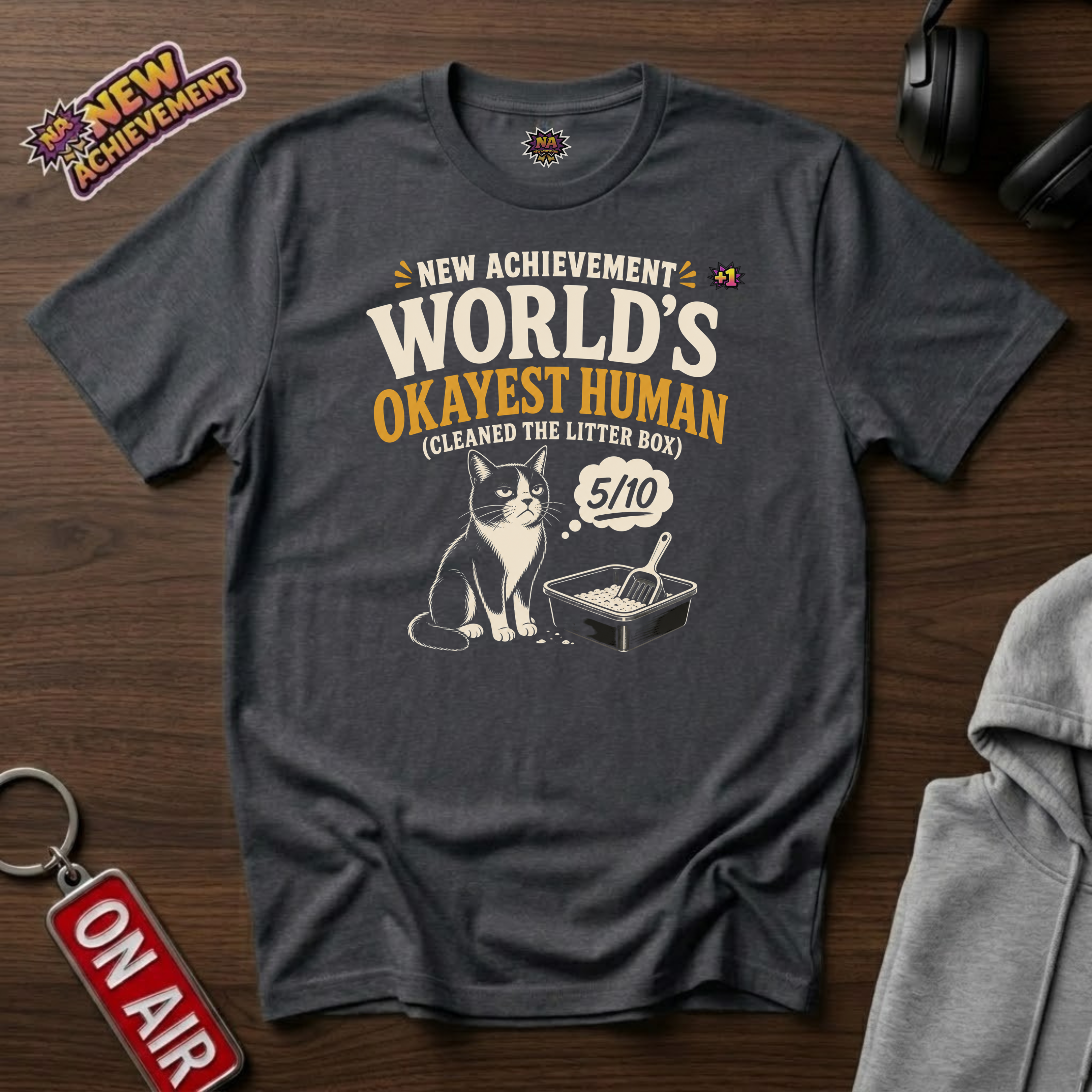 Worlds Okayest Human T-Shirt