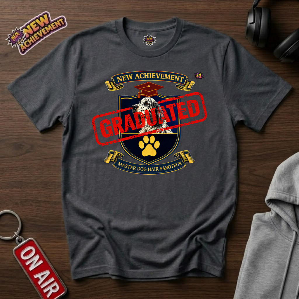 Dog Hair Saboteur English Setter T‑Shirt