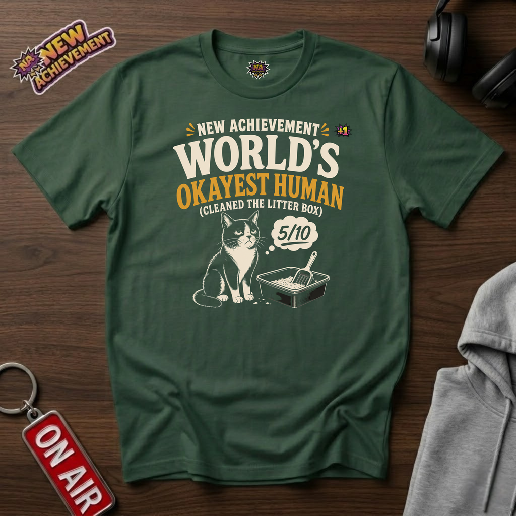 Worlds Okayest Human T-Shirt