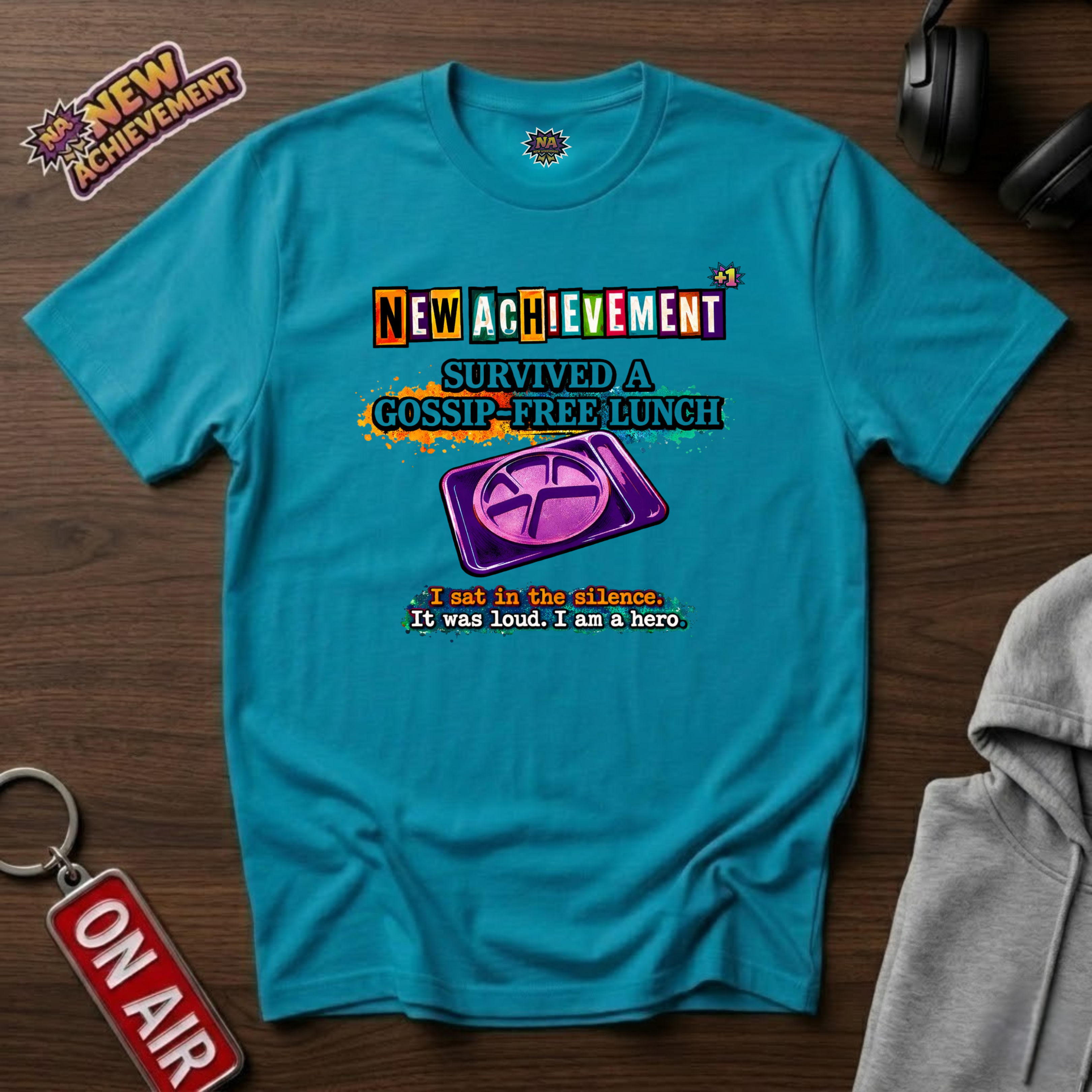 Gossip-Free Lunch T‑Shirt