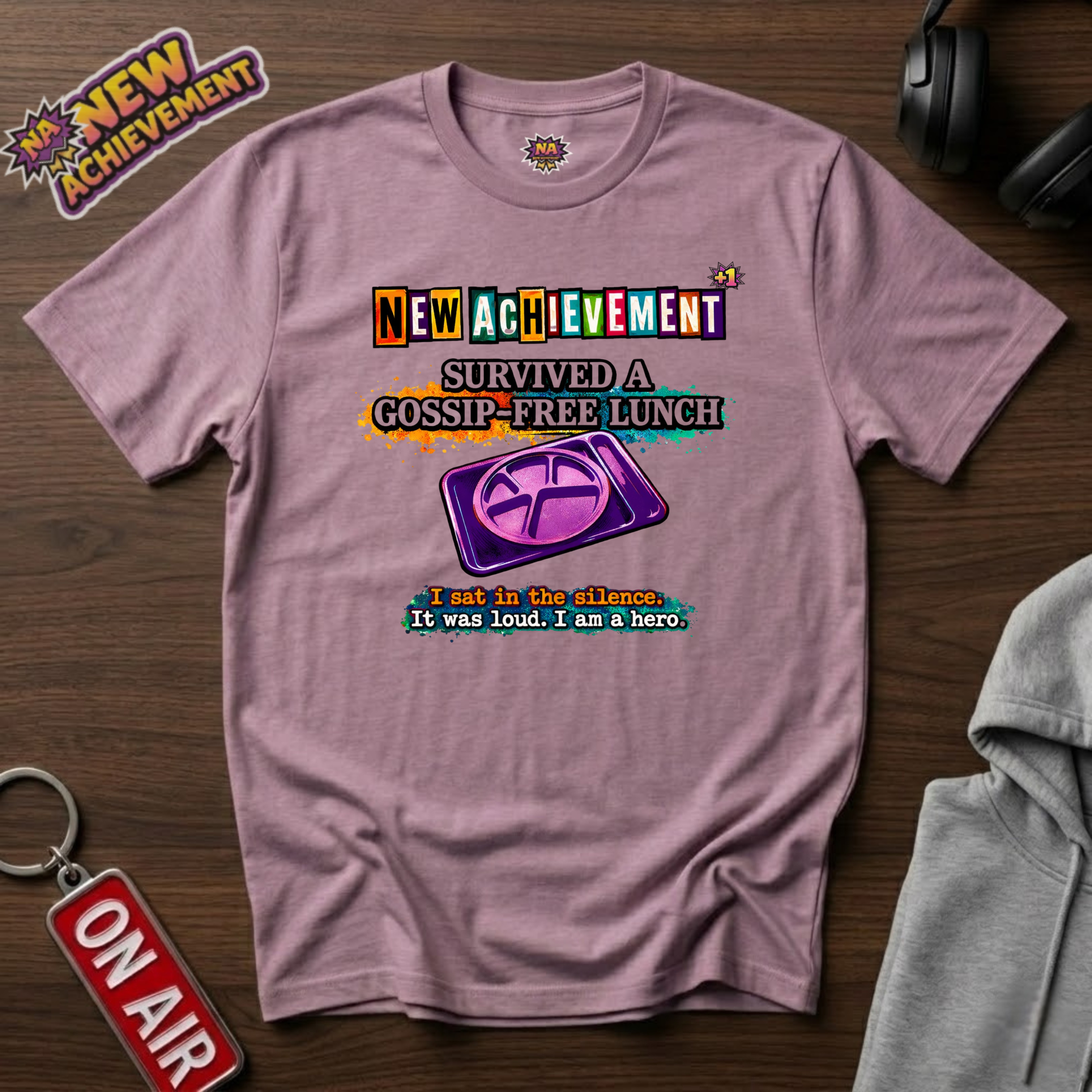 Gossip-Free Lunch T‑Shirt