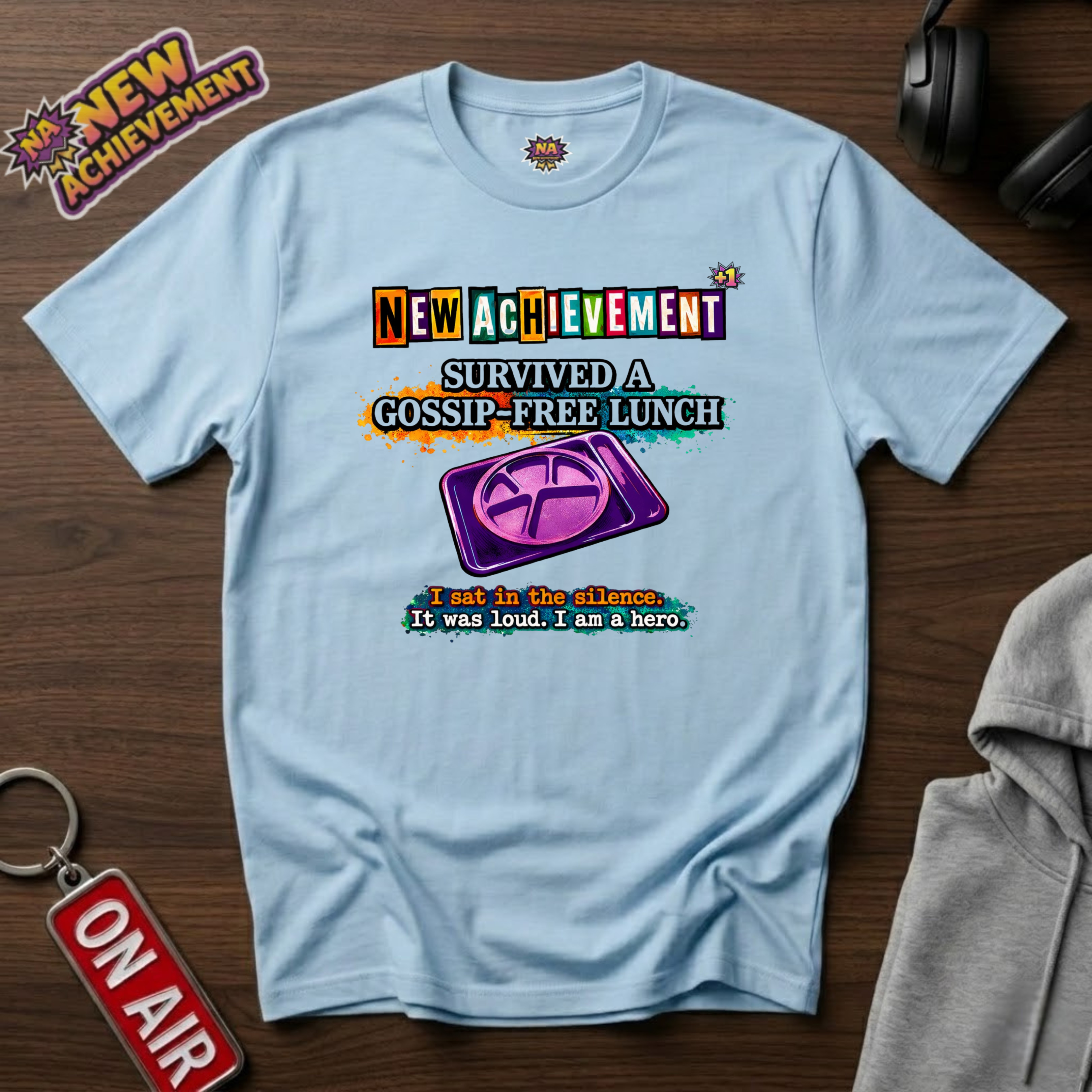 Gossip-Free Lunch T‑Shirt
