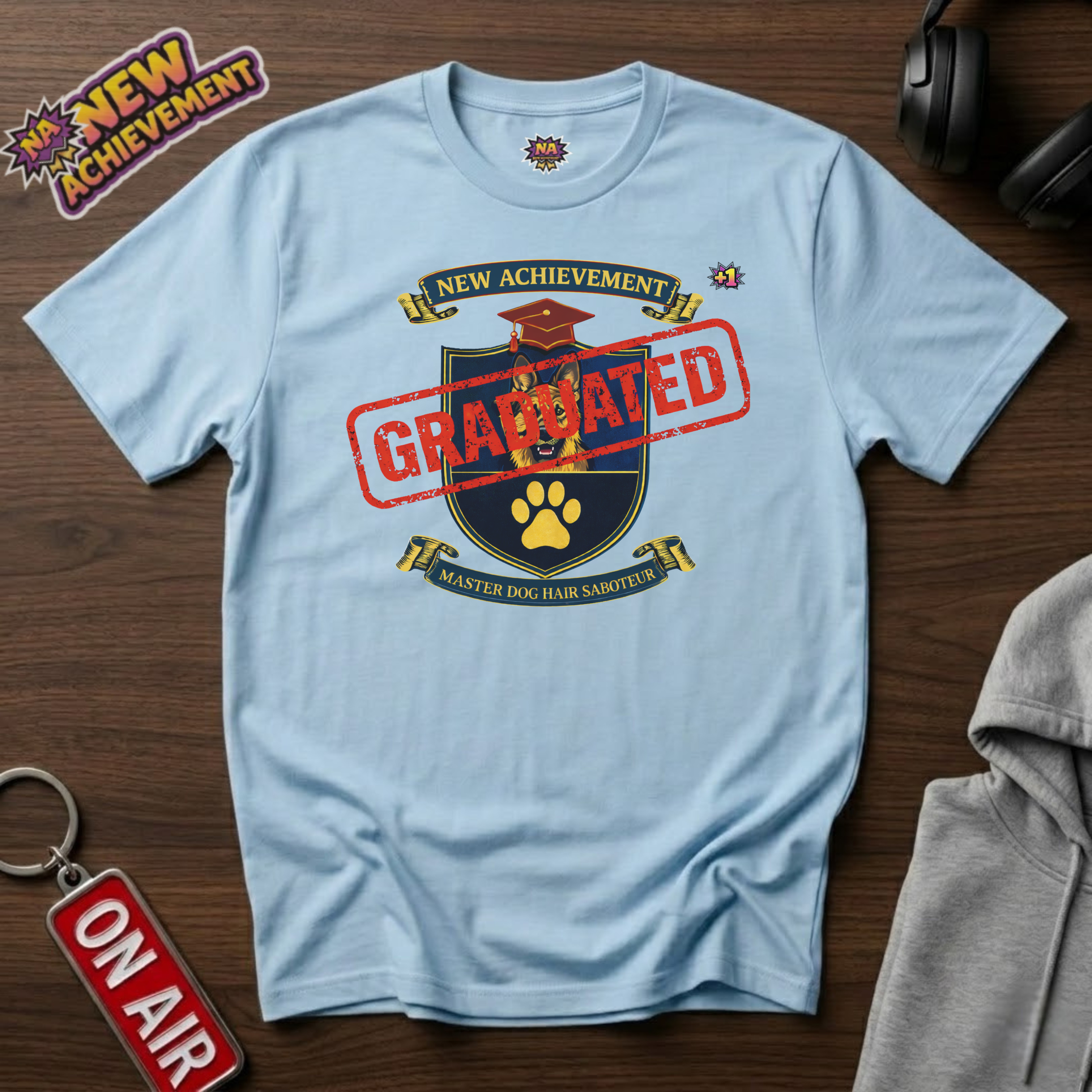 Dog Hair Saboteur German Shephard T‑Shirt