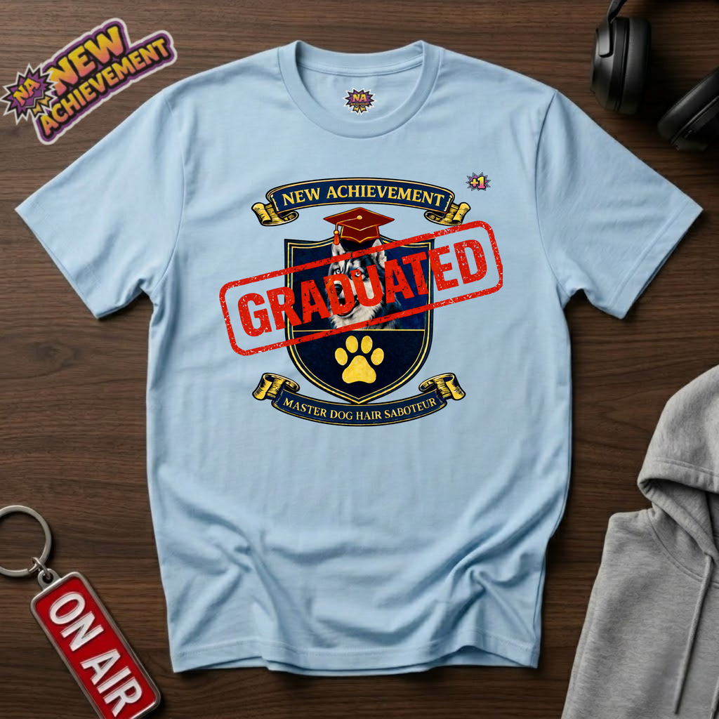 Dog Hair Saboteur Siberian Husky T‑Shirt