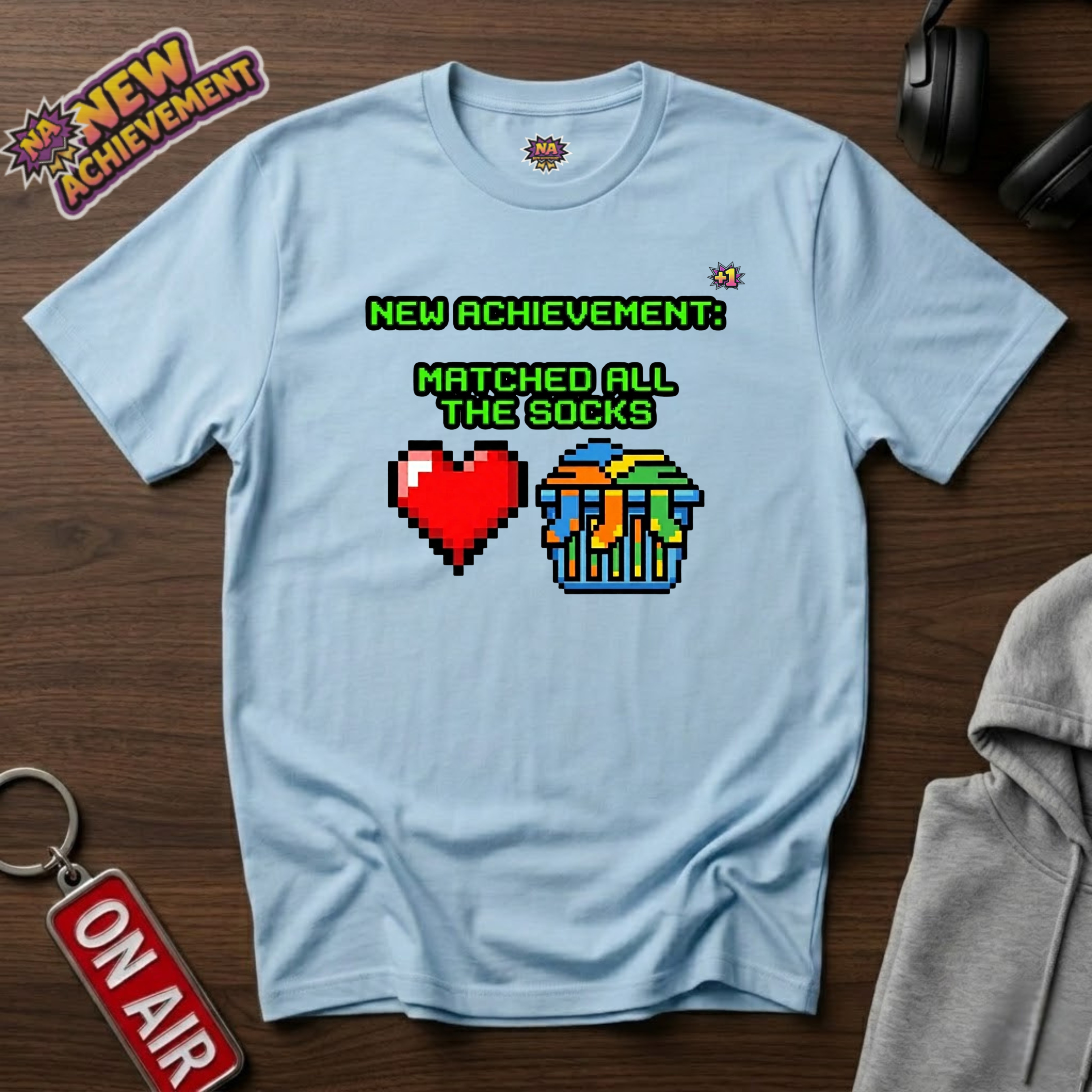 Matching All The Socks T‑Shirt