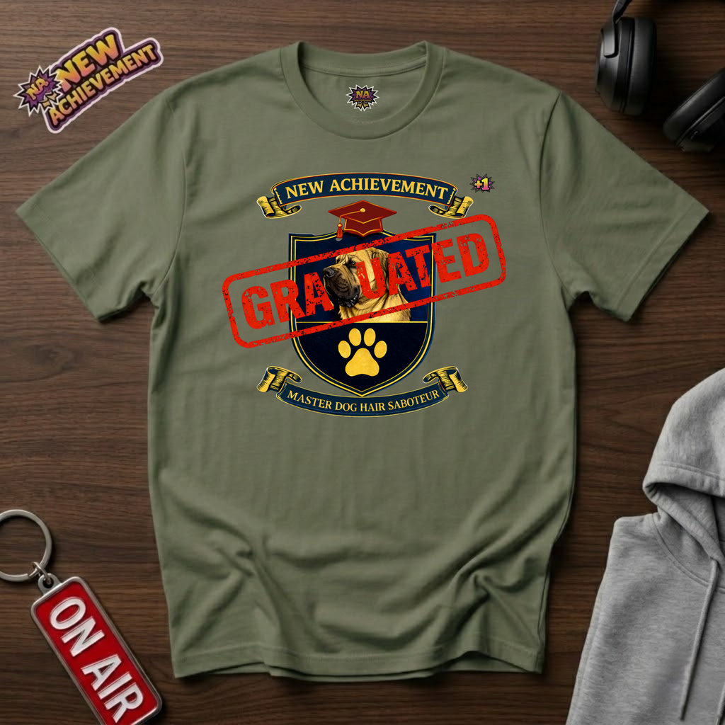 Dog Hair Saboteur English Mastiff T‑Shirt